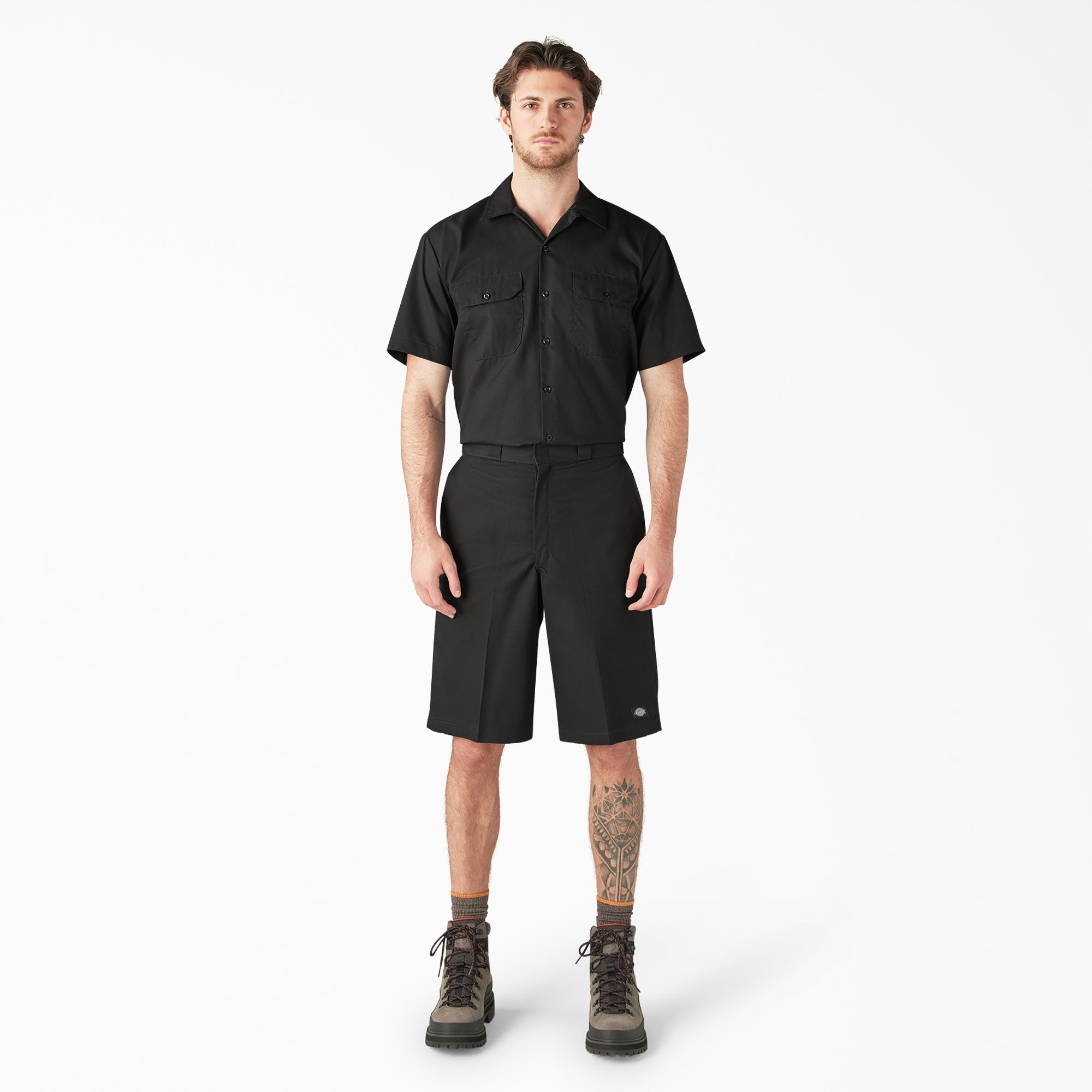 Loose Fit Flat Front Work Shorts, 13" | Dickies discount