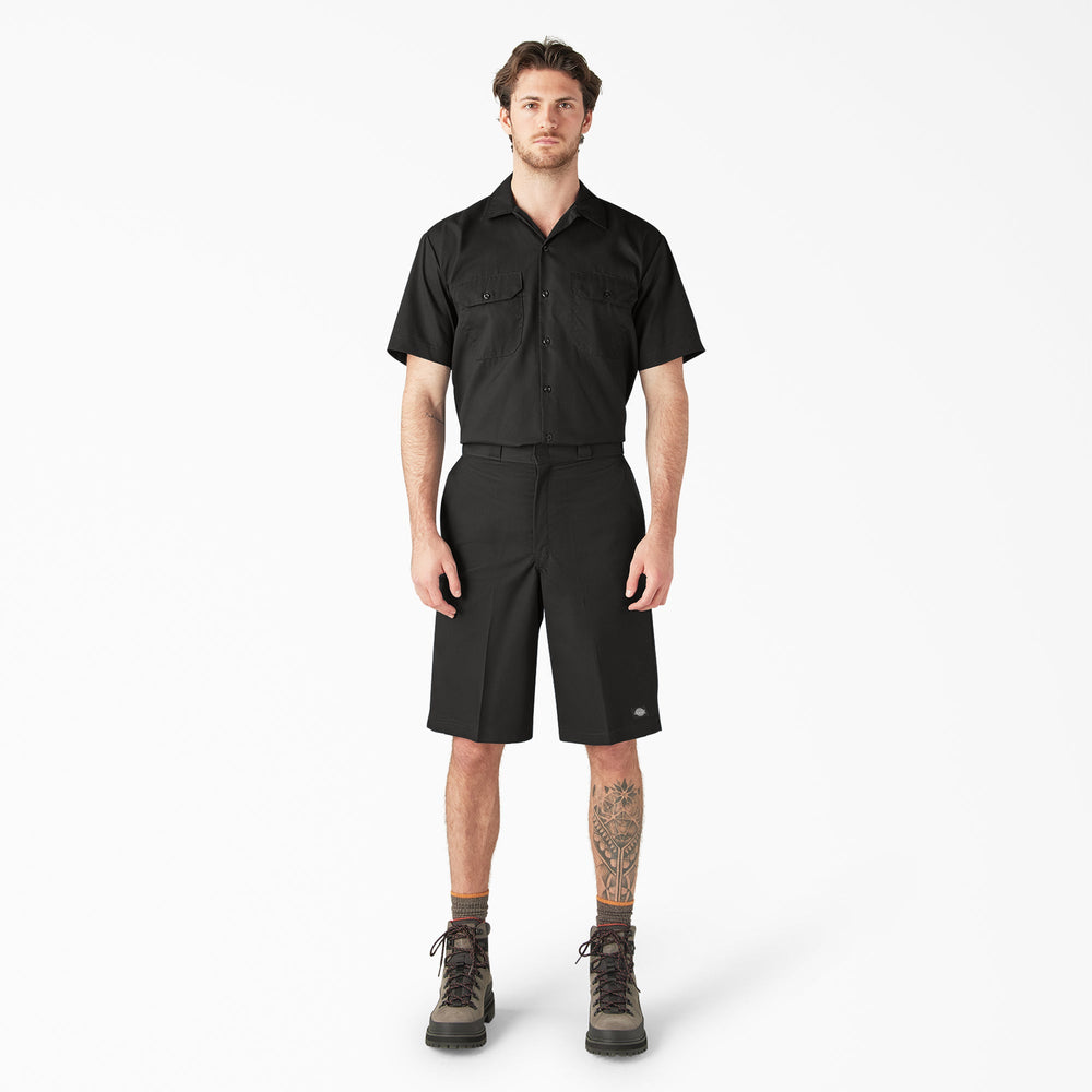 Loose Fit Flat Front Work Shorts, 13" | Dickies discount