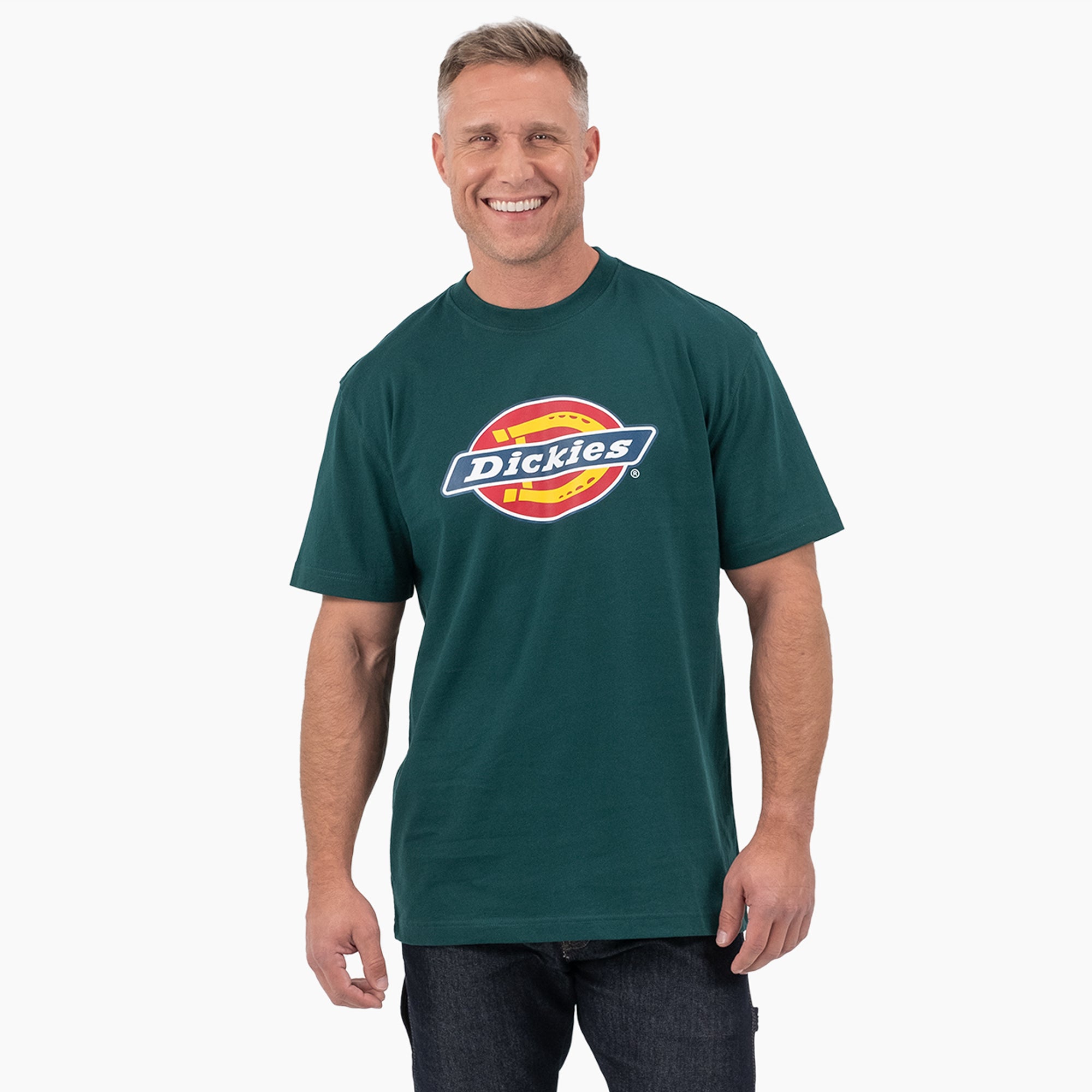 Short Sleeve Tri-Color Logo Graphic T-Shirt | Dickies for sale
