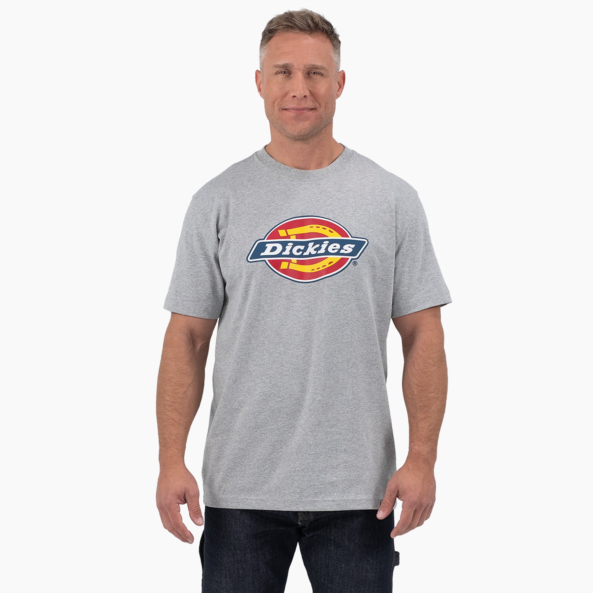 Short Sleeve Tri-Color Logo Graphic T-Shirt | Dickies for sale