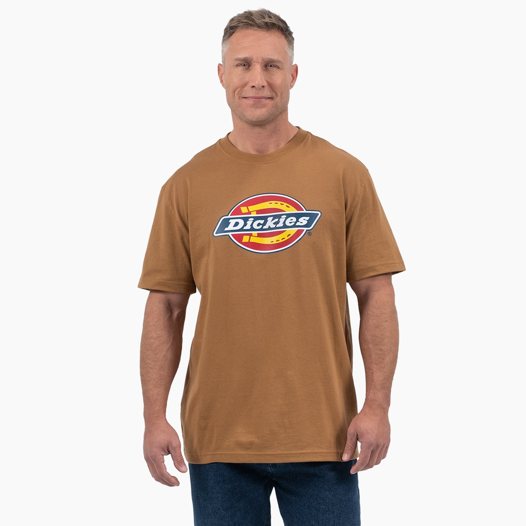 Short Sleeve Tri-Color Logo Graphic T-Shirt | Dickies for sale