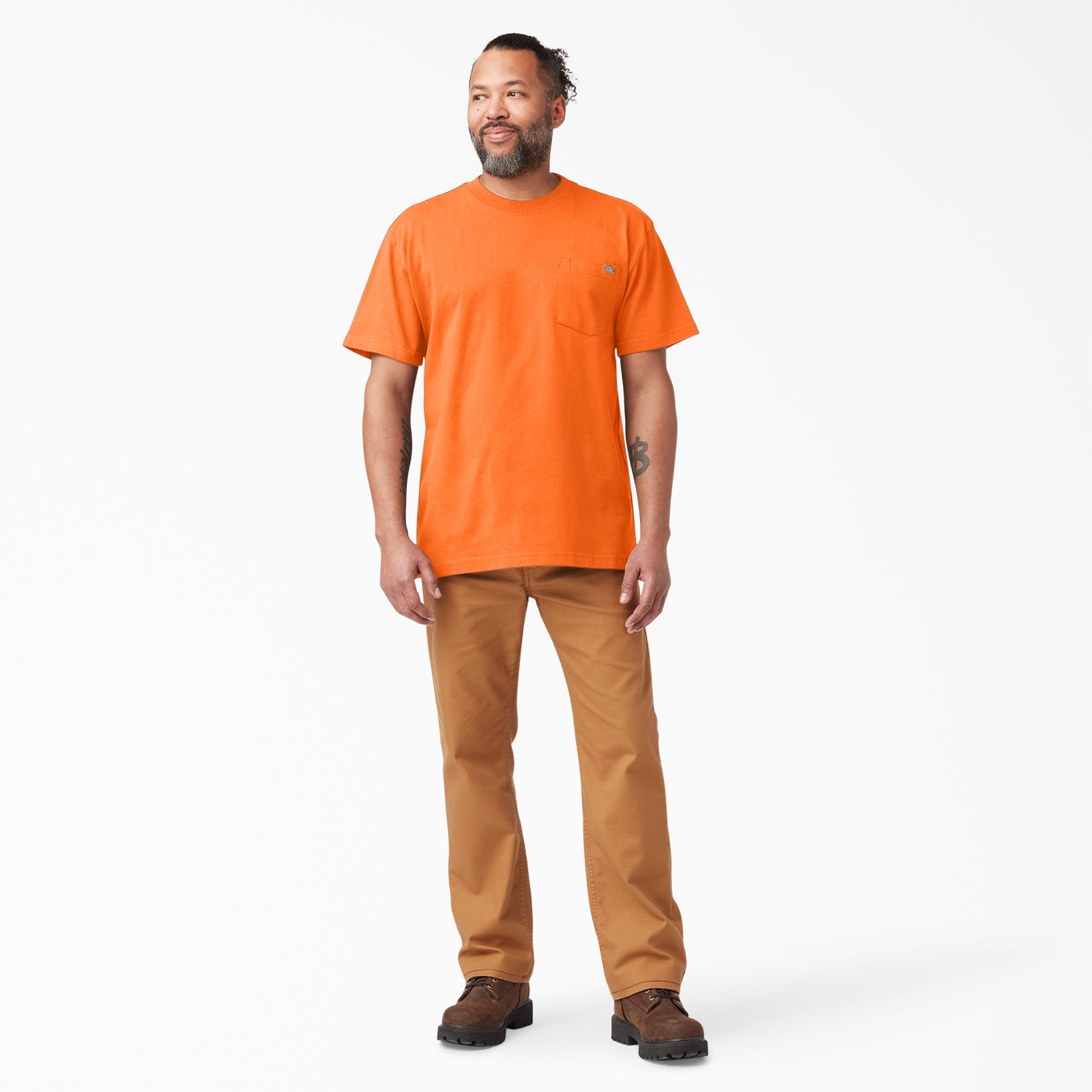 Heavyweight Neon Short Sleeve Pocket T-Shirt | Dickies discount