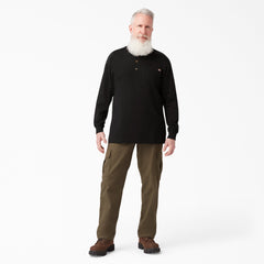 Heavyweight Long Sleeve Henley T-Shirt | Dickies US