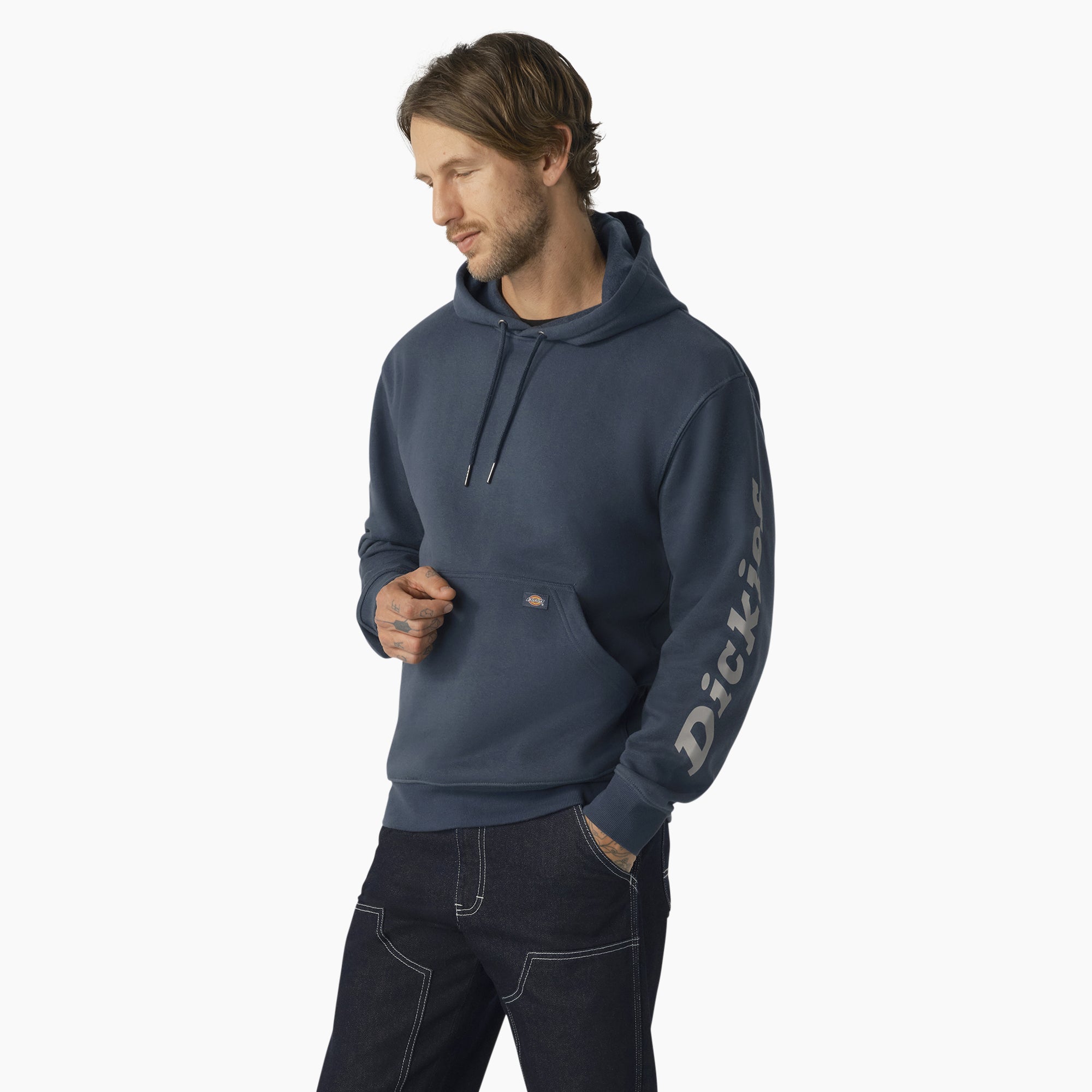 Water Repellent Sleeve Logo Hoodie | Dickies near me