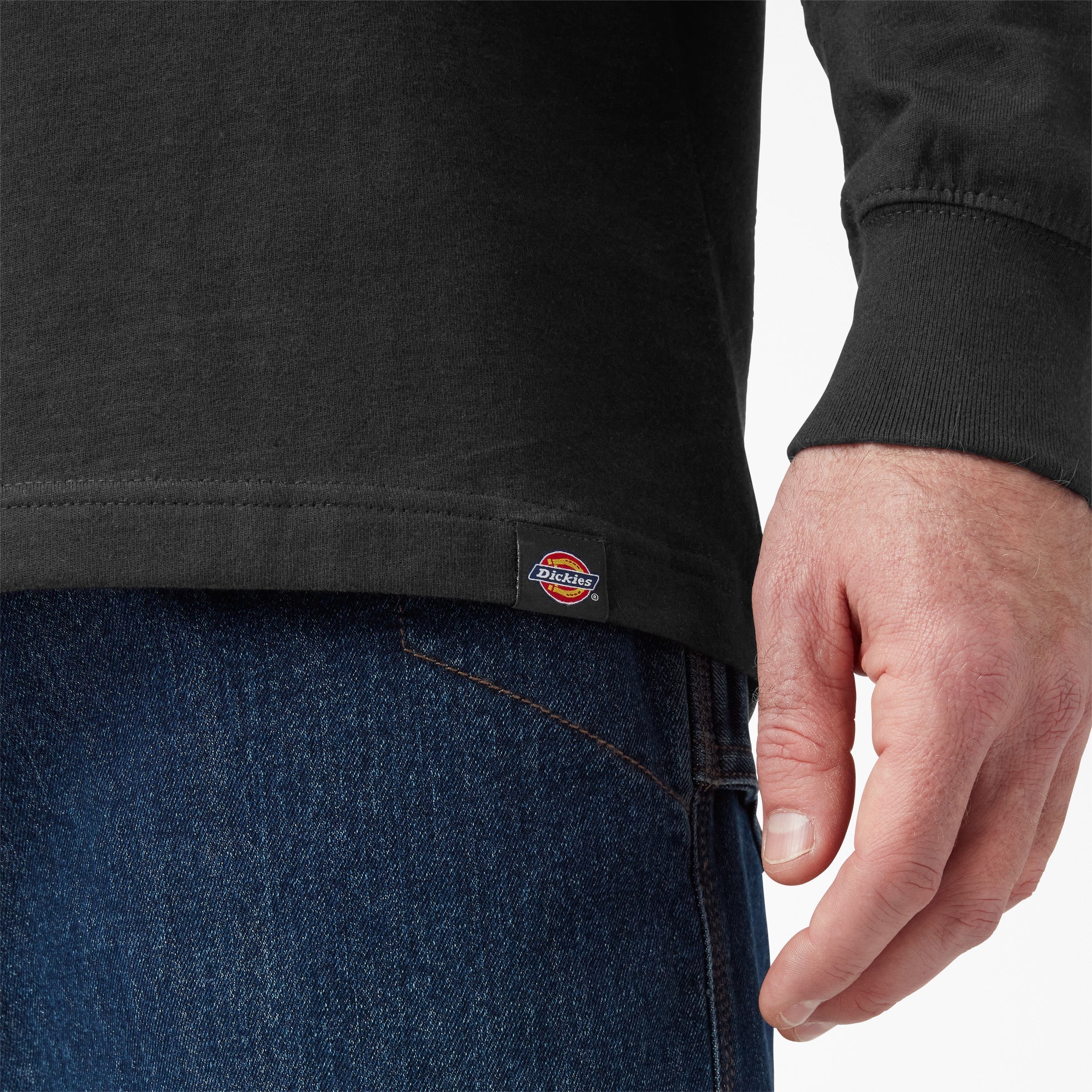 Tri-Color Logo Graphic Long Sleeve T-Shirt | Dickies online shop