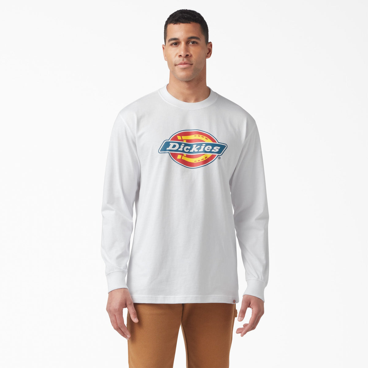 Tri-Color Logo Graphic Long Sleeve T-Shirt | Dickies online shop