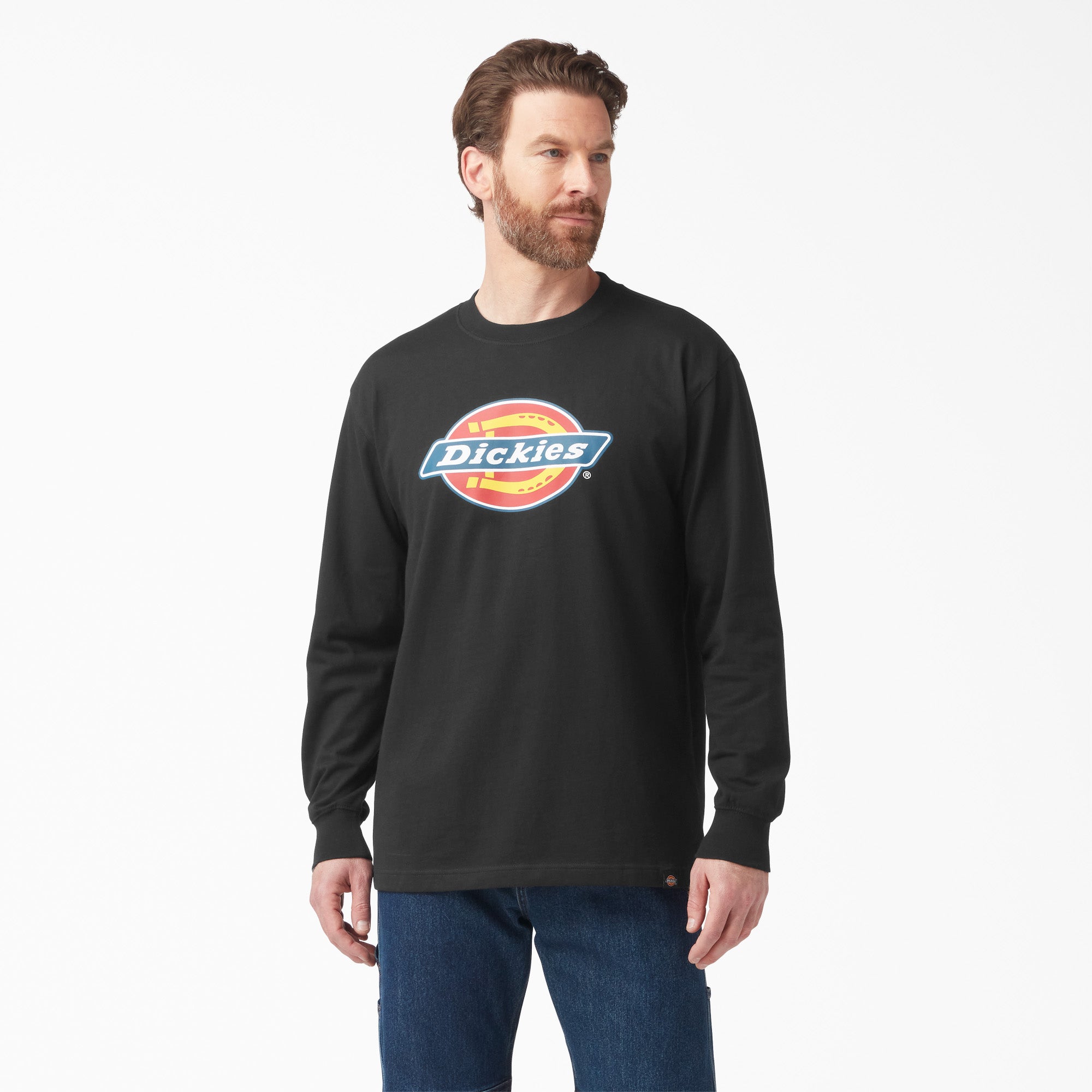 Tri-Color Logo Graphic Long Sleeve T-Shirt | Dickies online shop