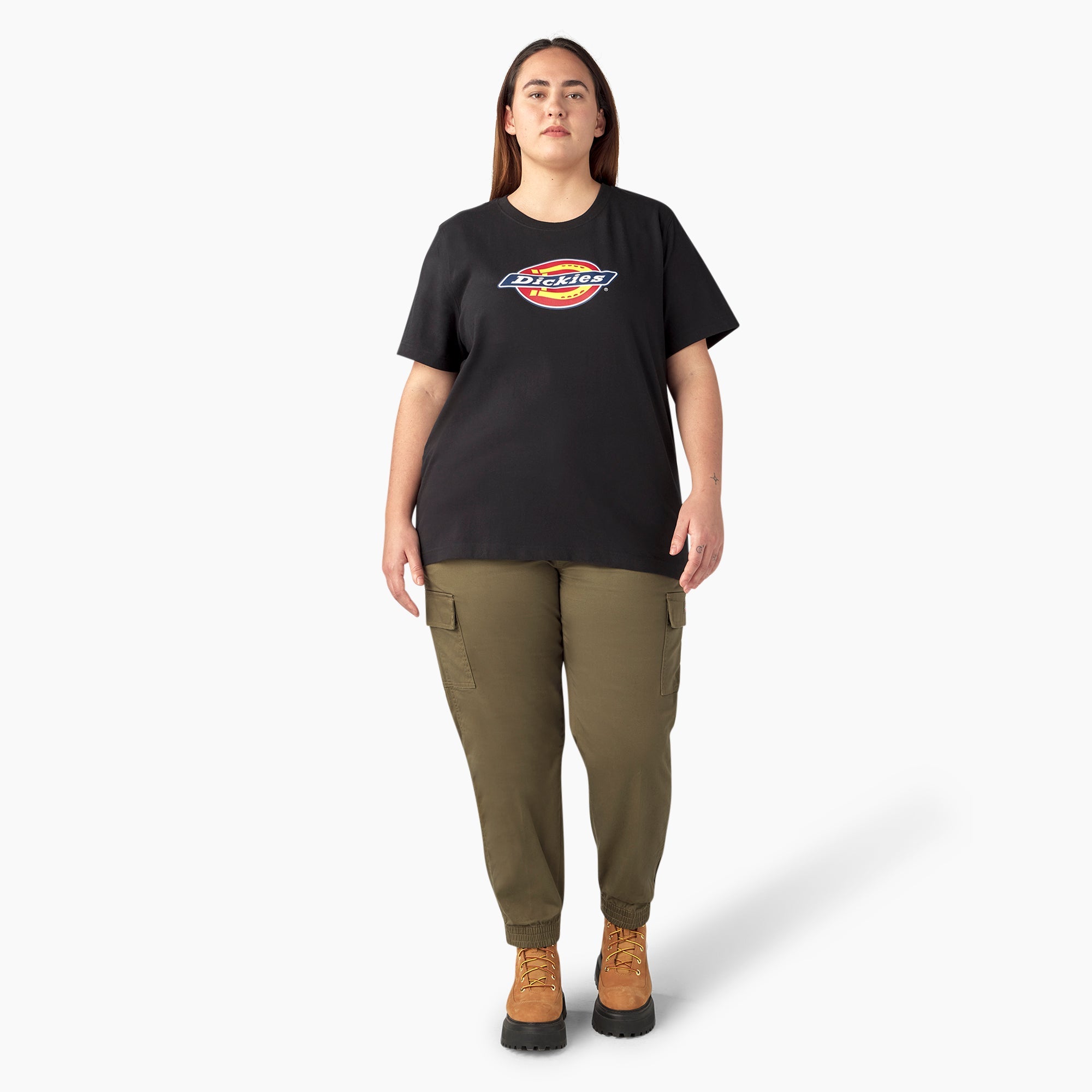 Women's Plus Heavyweight Logo T-Shirt | Dickies outlet