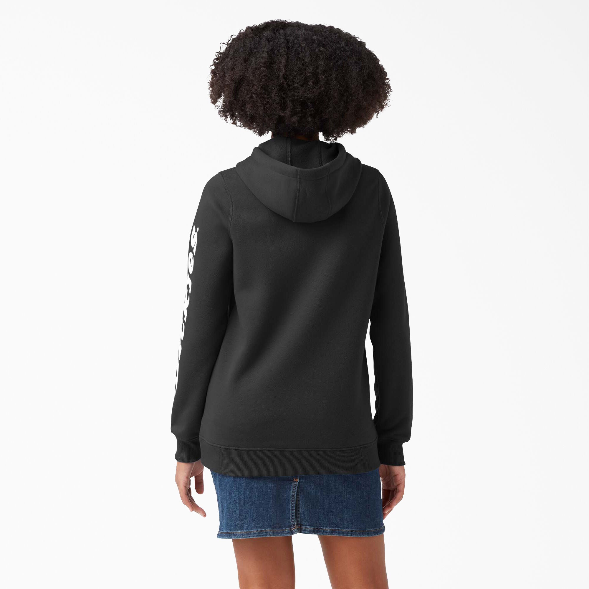 Women's Water Repellent Sleeve Logo Hoodie | Dickies sale