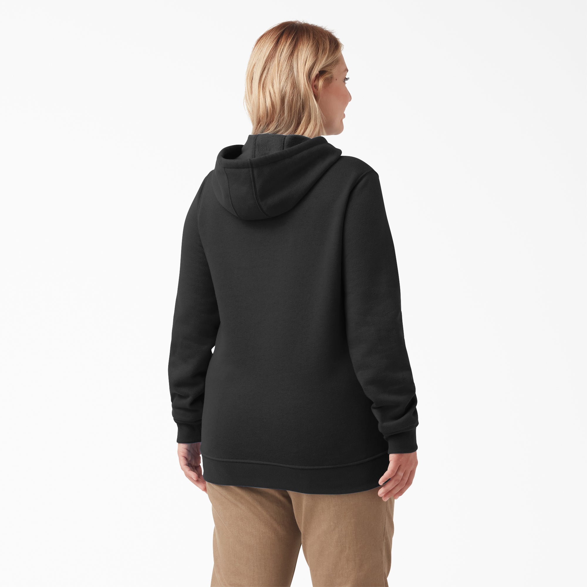 Women's Plus Water Repellent Sleeve Logo Hoodie | Dickies online shop