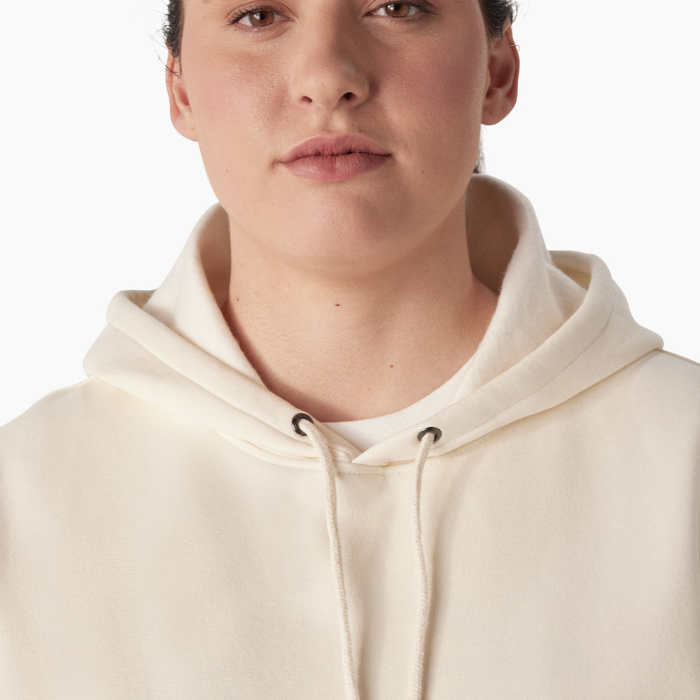 Women's Plus Water Repellent Sleeve Logo Hoodie | Dickies near me
