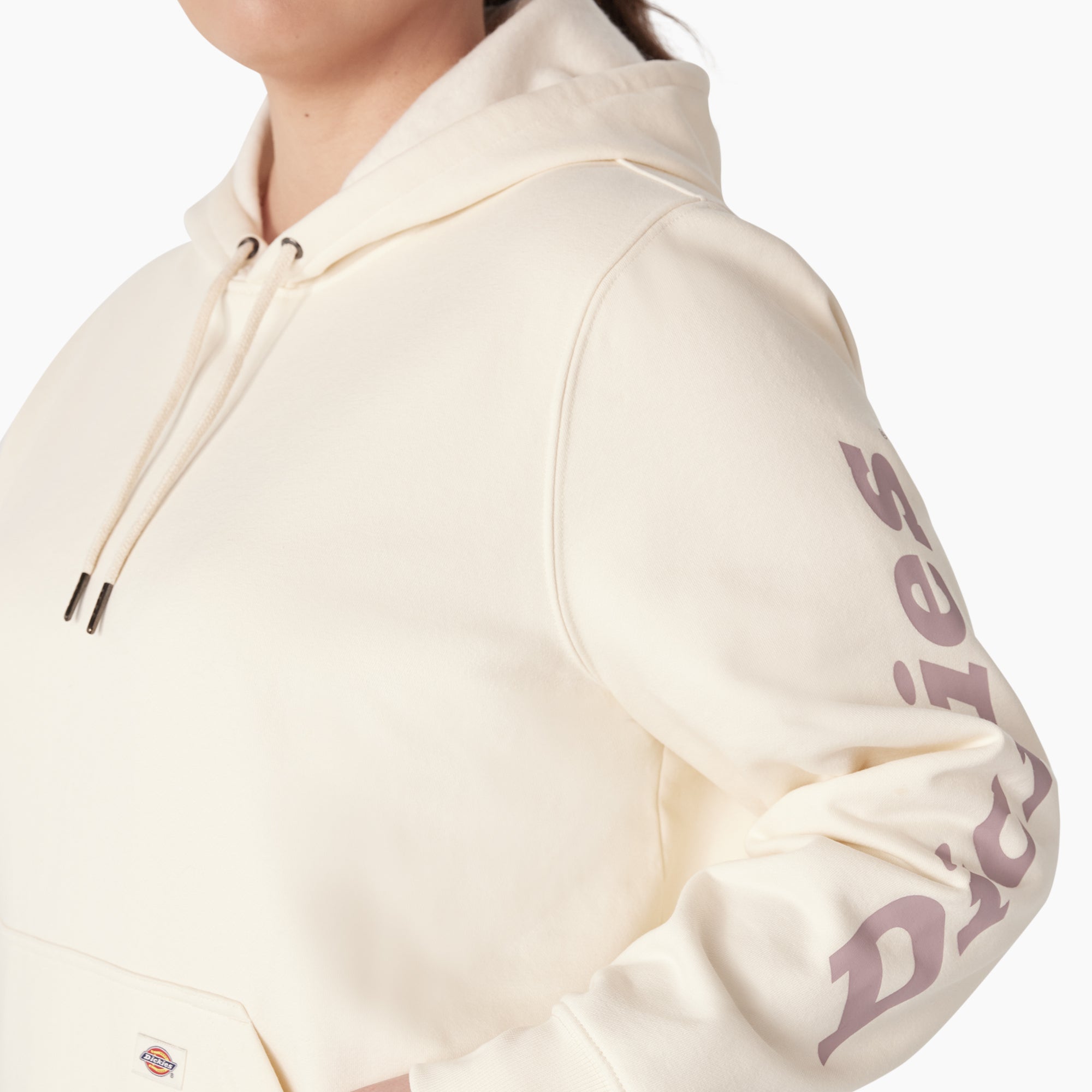 Women's Plus Water Repellent Sleeve Logo Hoodie | Dickies near me