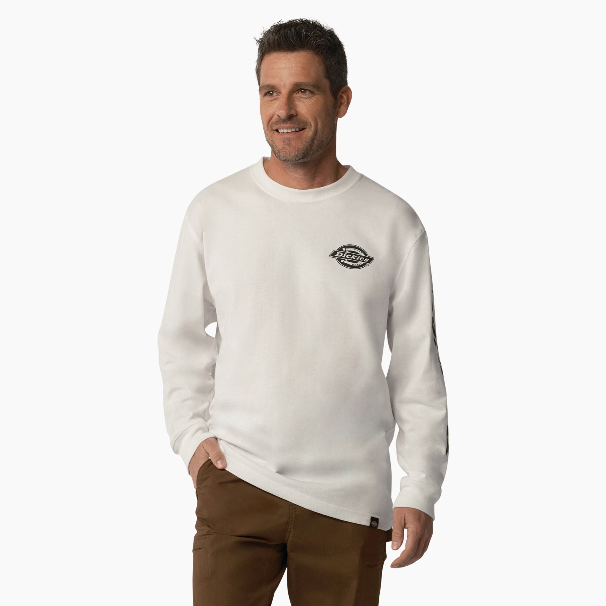 Long Sleeve Heavyweight Logo T-Shirt | Dickies near me