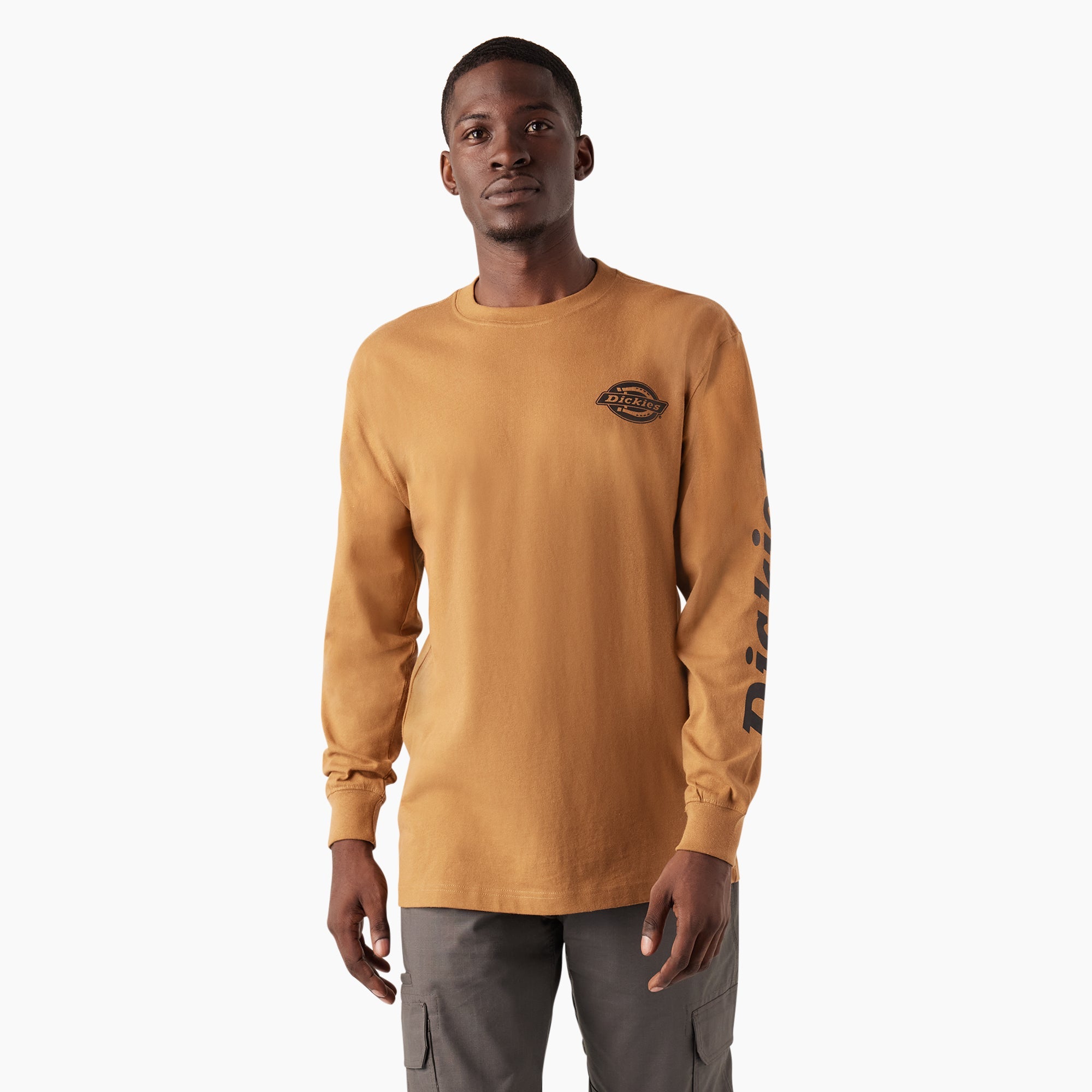 Long Sleeve Heavyweight Logo T-Shirt | Dickies near me