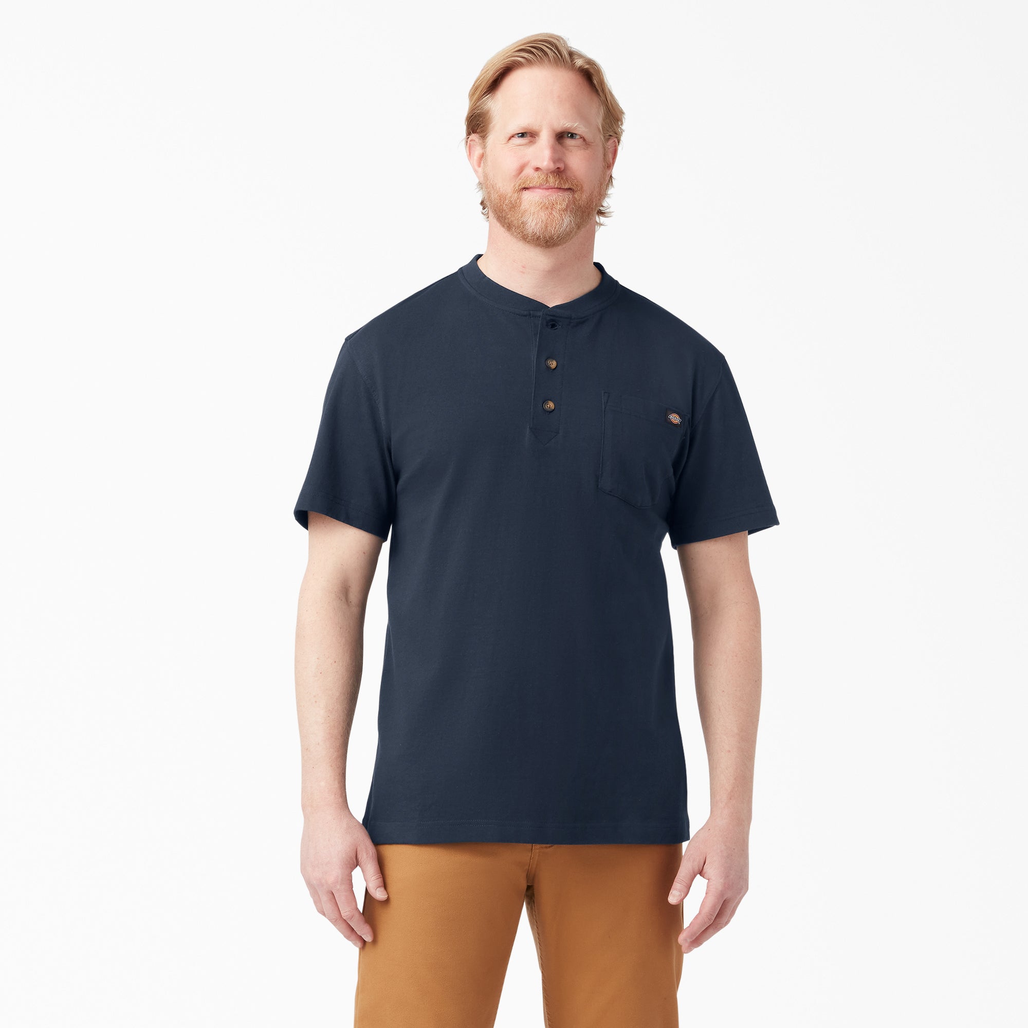 Heavyweight Short Sleeve Henley T-Shirt | Dickies US