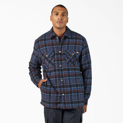 Water Repellent Fleece-Lined Flannel Shirt Jacket | Dickies sale