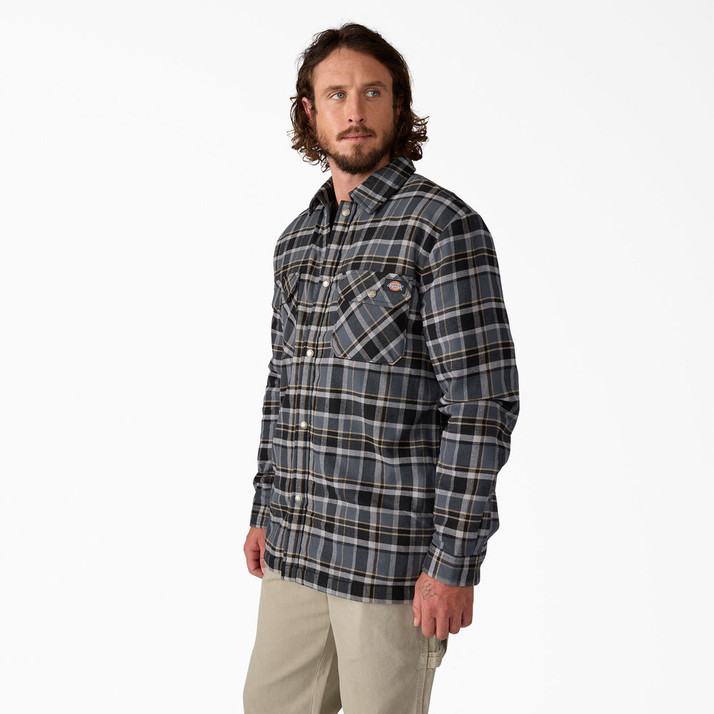 Water Repellent Fleece-Lined Flannel Shirt Jacket | Dickies near me