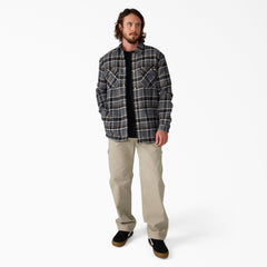 Water Repellent Fleece-Lined Flannel Shirt Jacket | Dickies near me