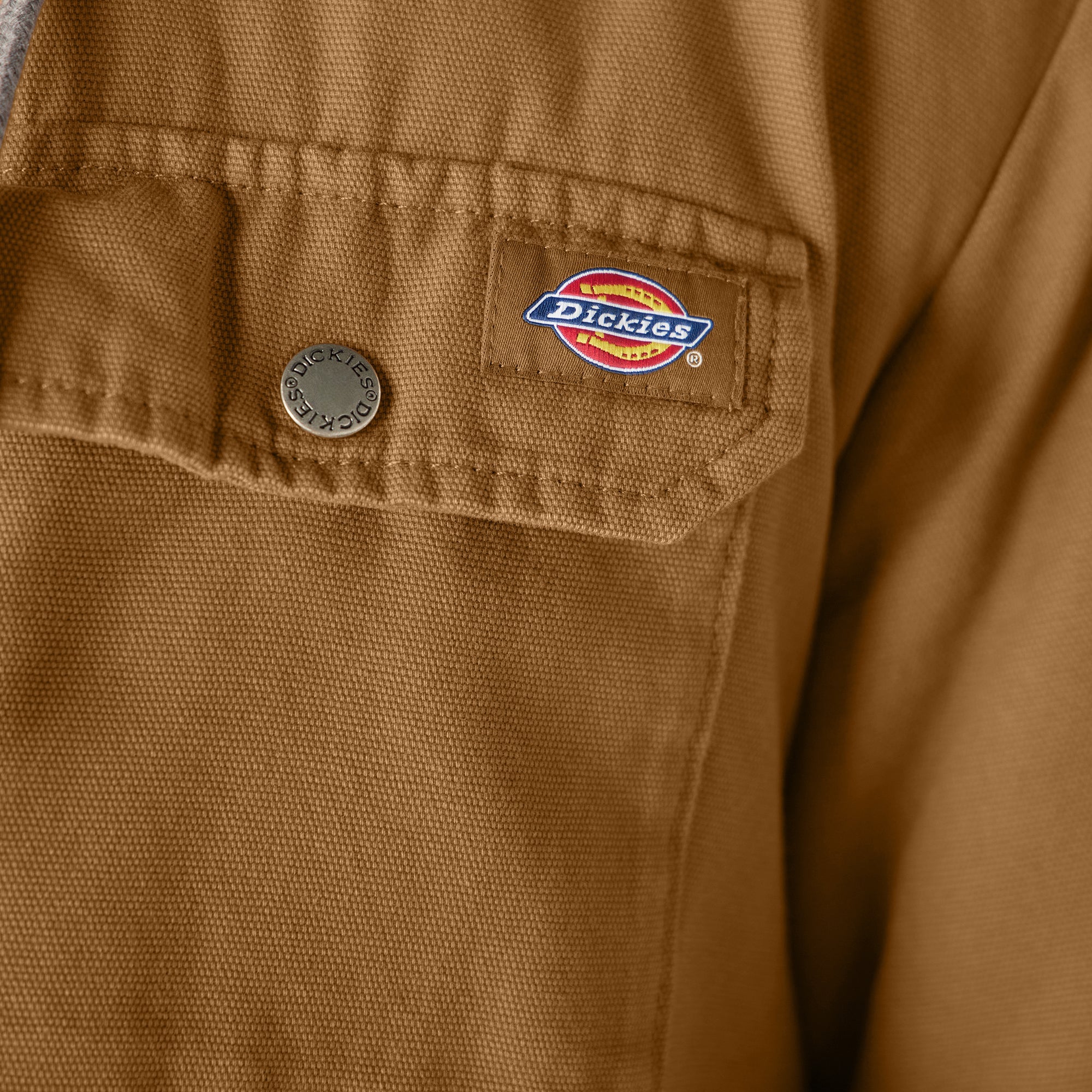 Water Repellent Duck Hooded Shirt Jacket | Dickies online