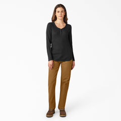 Women's Henley Long Sleeve Shirt | Dickies sale