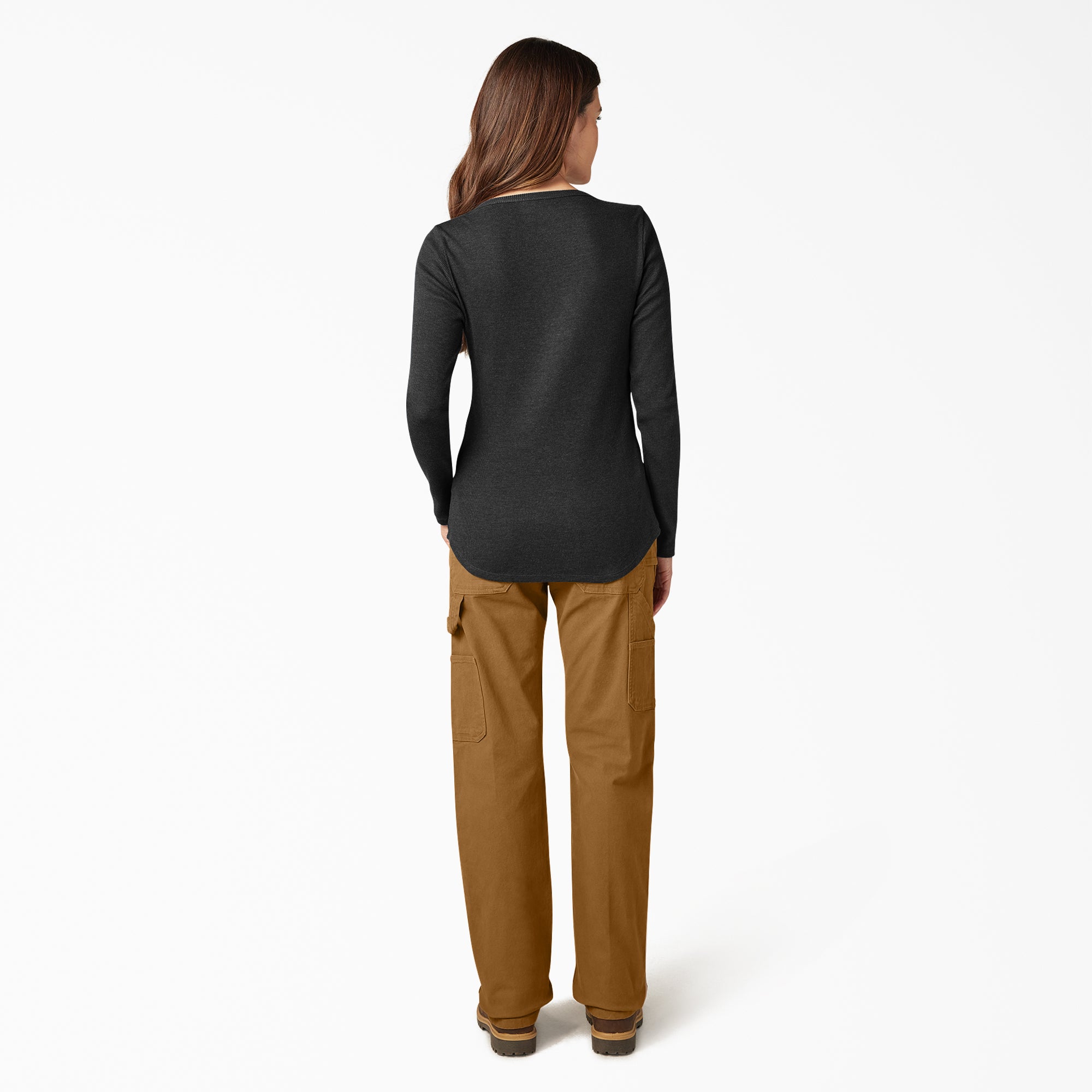 Women's Henley Long Sleeve Shirt | Dickies sale