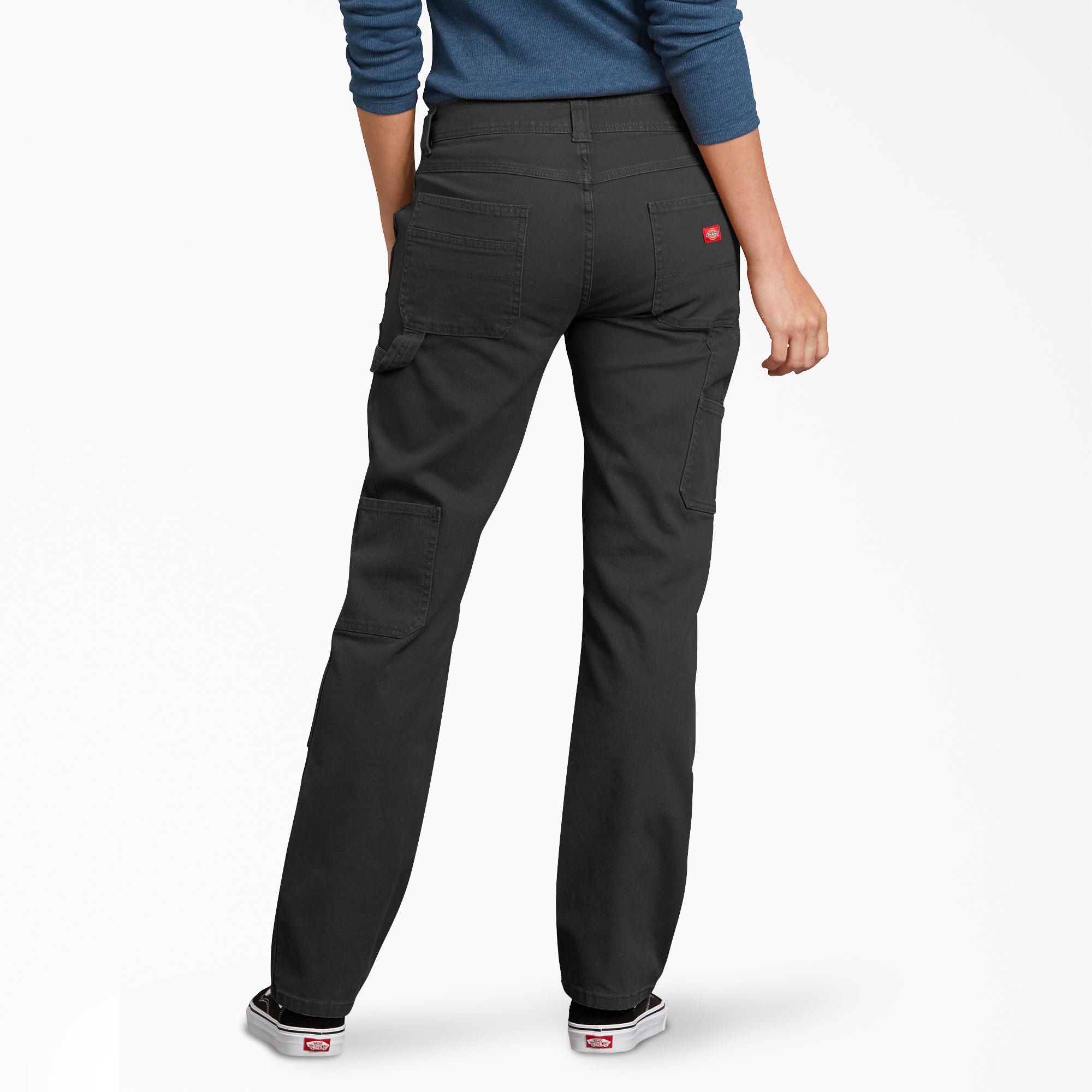 Women's FLEX Relaxed Fit Duck Carpenter Pants | Dickies online shop