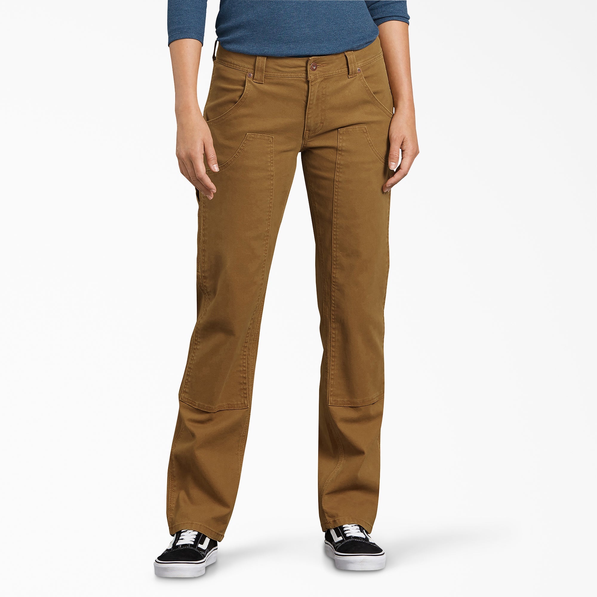 Women's FLEX Relaxed Fit Duck Carpenter Pants | Dickies online shop