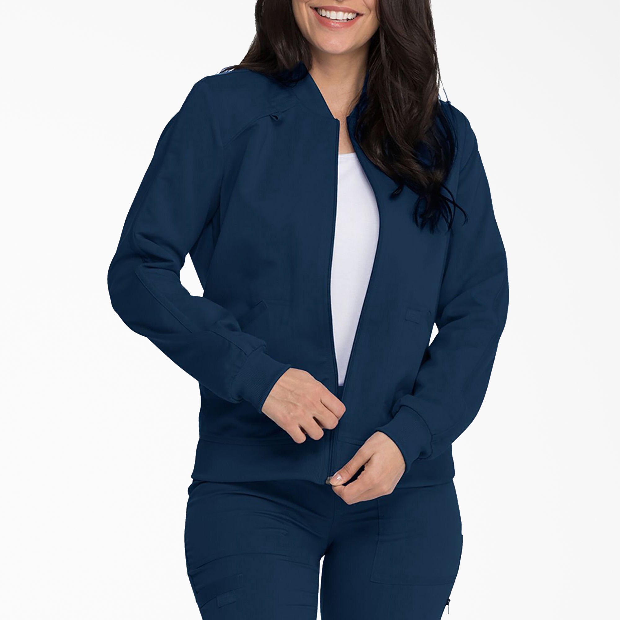 Women's Balance Zip Front Scrub Jacket | Dickies on sale