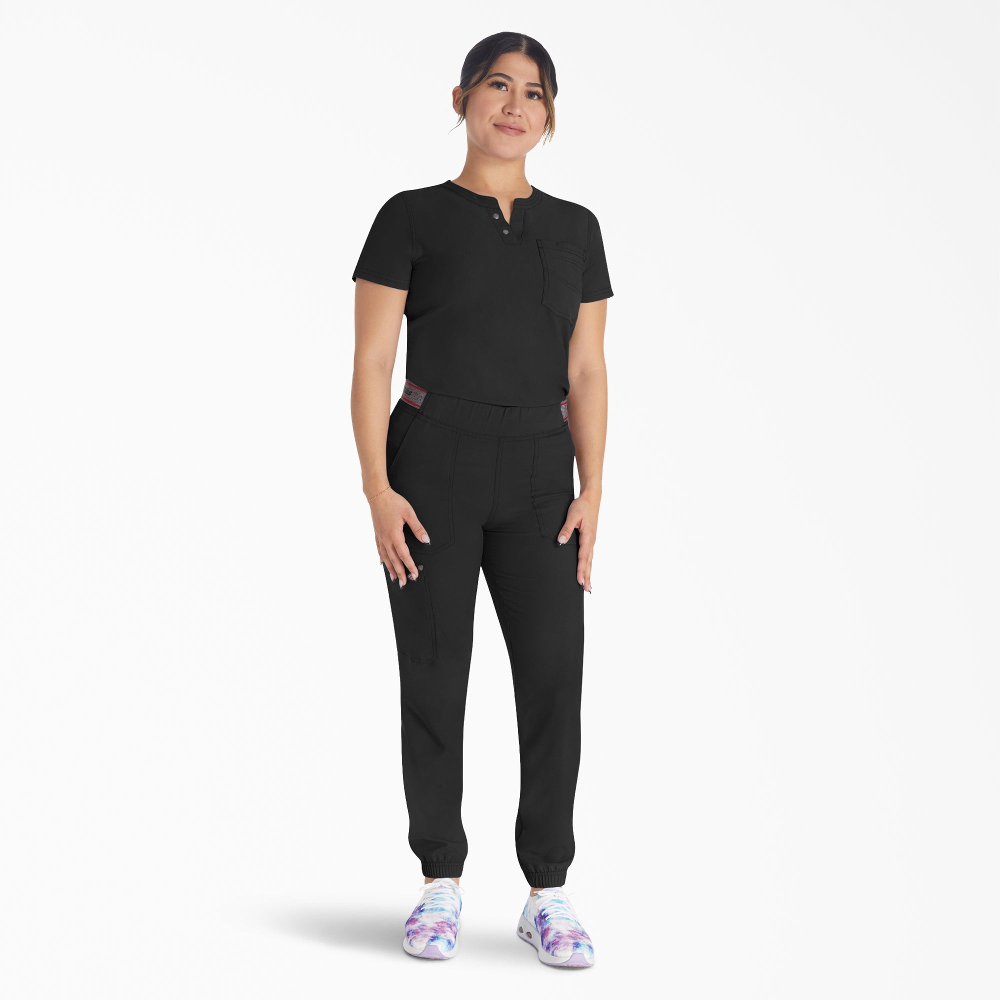 Women's EDS NXT Henley Scrub Top | Dickies for sale