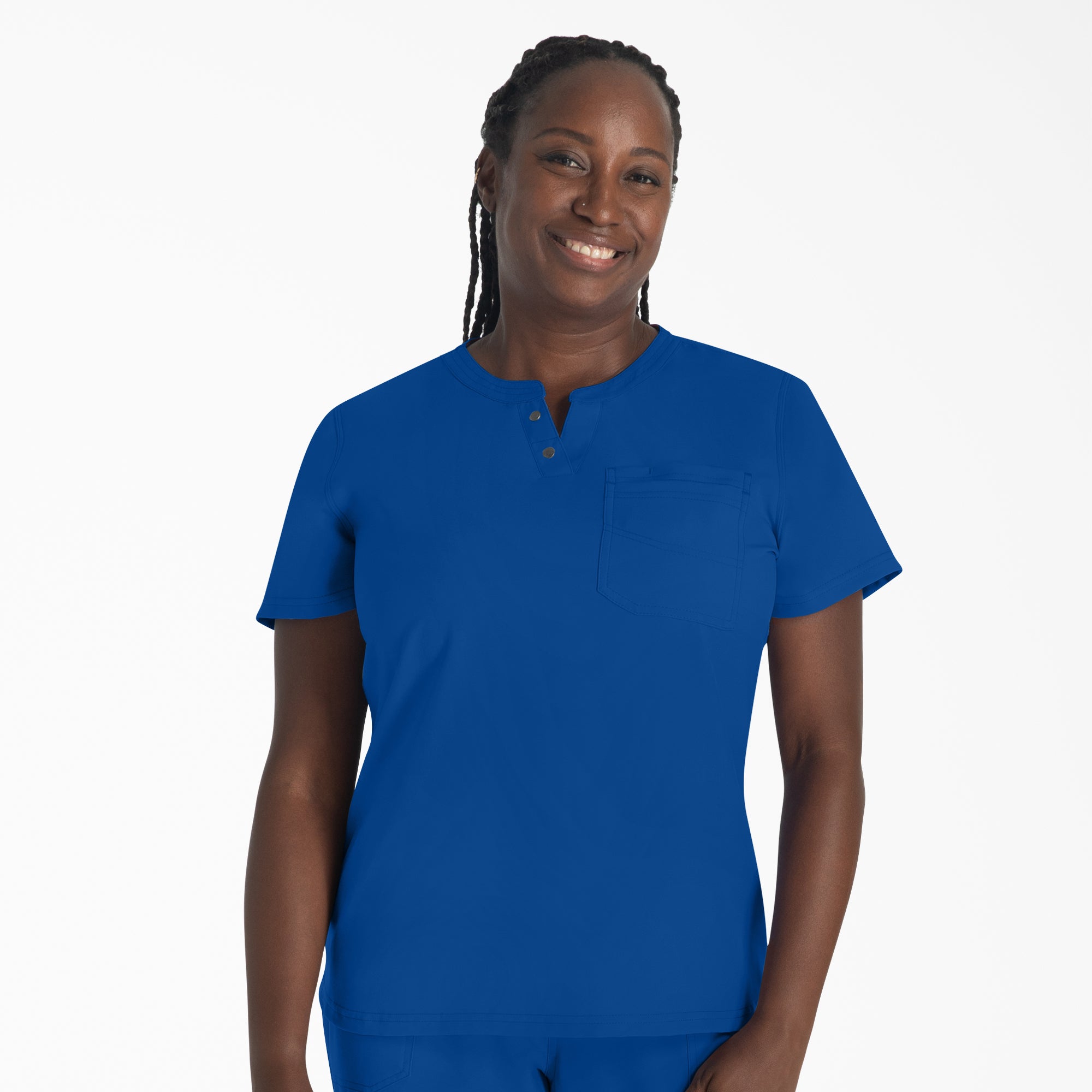 Women's EDS NXT Henley Scrub Top | Dickies for sale