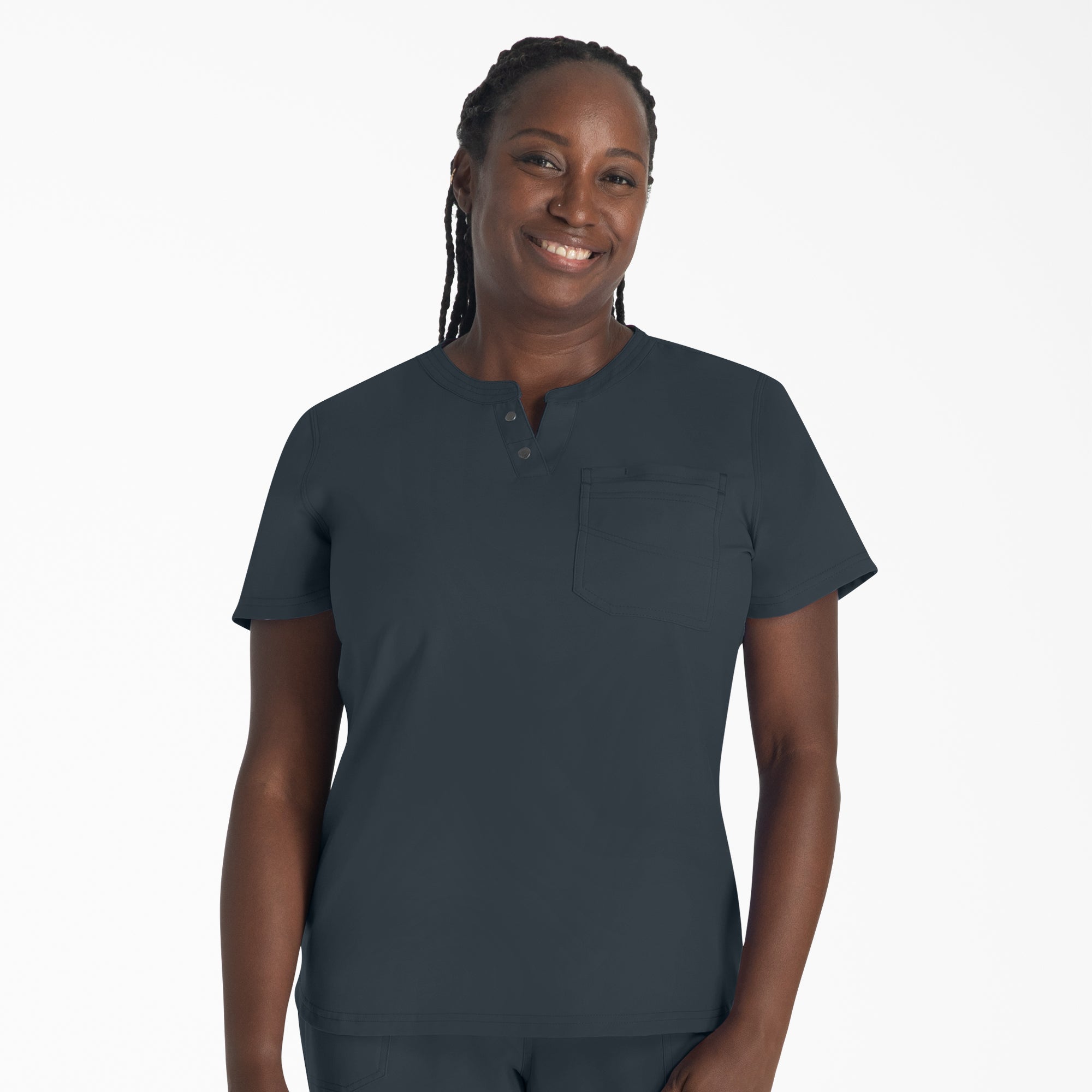 Women's EDS NXT Henley Scrub Top | Dickies for sale