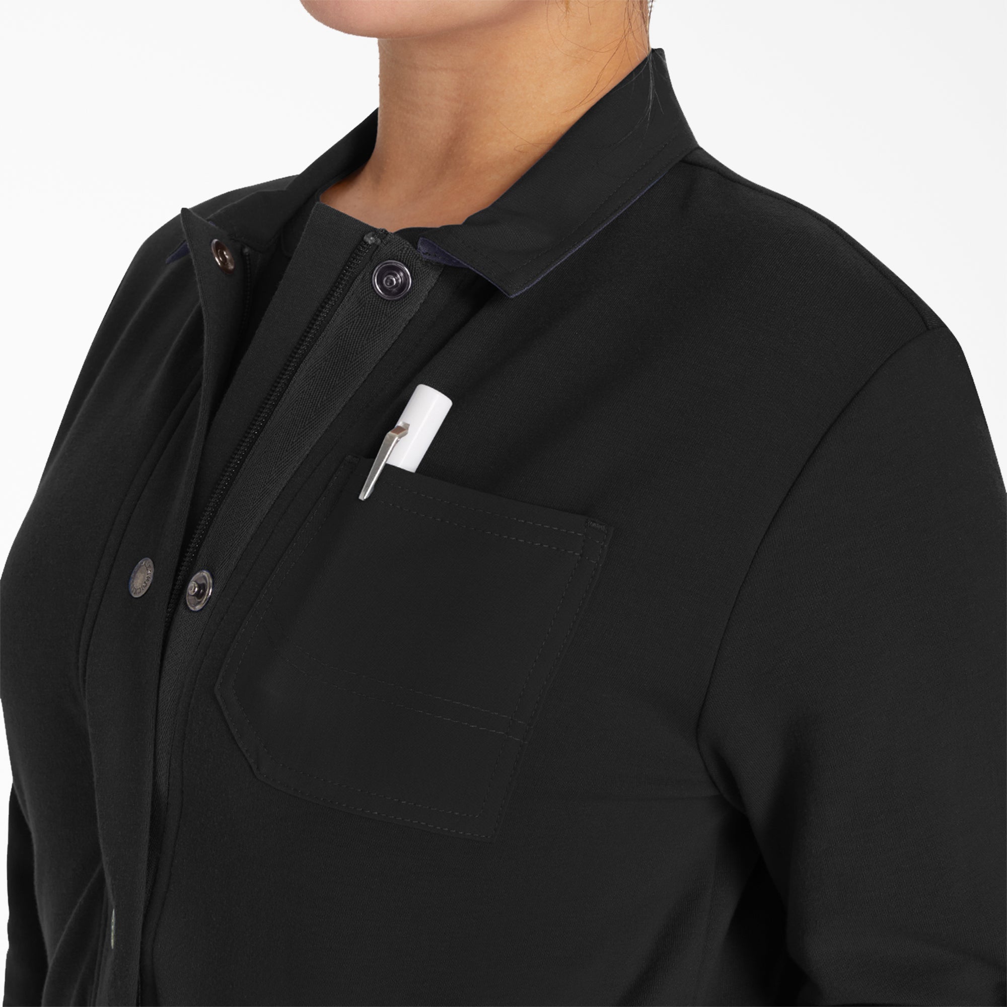 Women's EDS NXT Zip Front Scrub Jacket | Dickies online