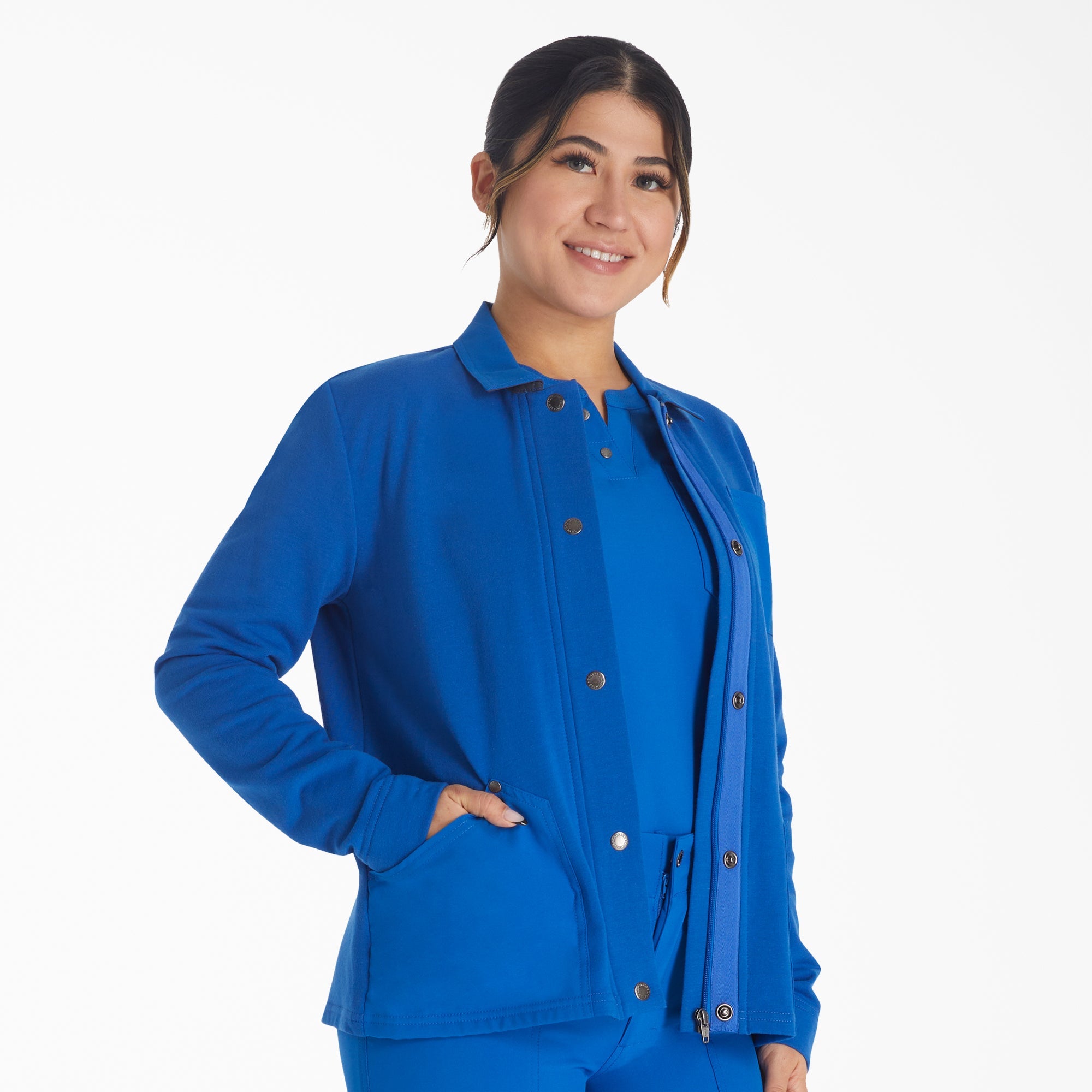 Women's EDS NXT Zip Front Scrub Jacket | Dickies online
