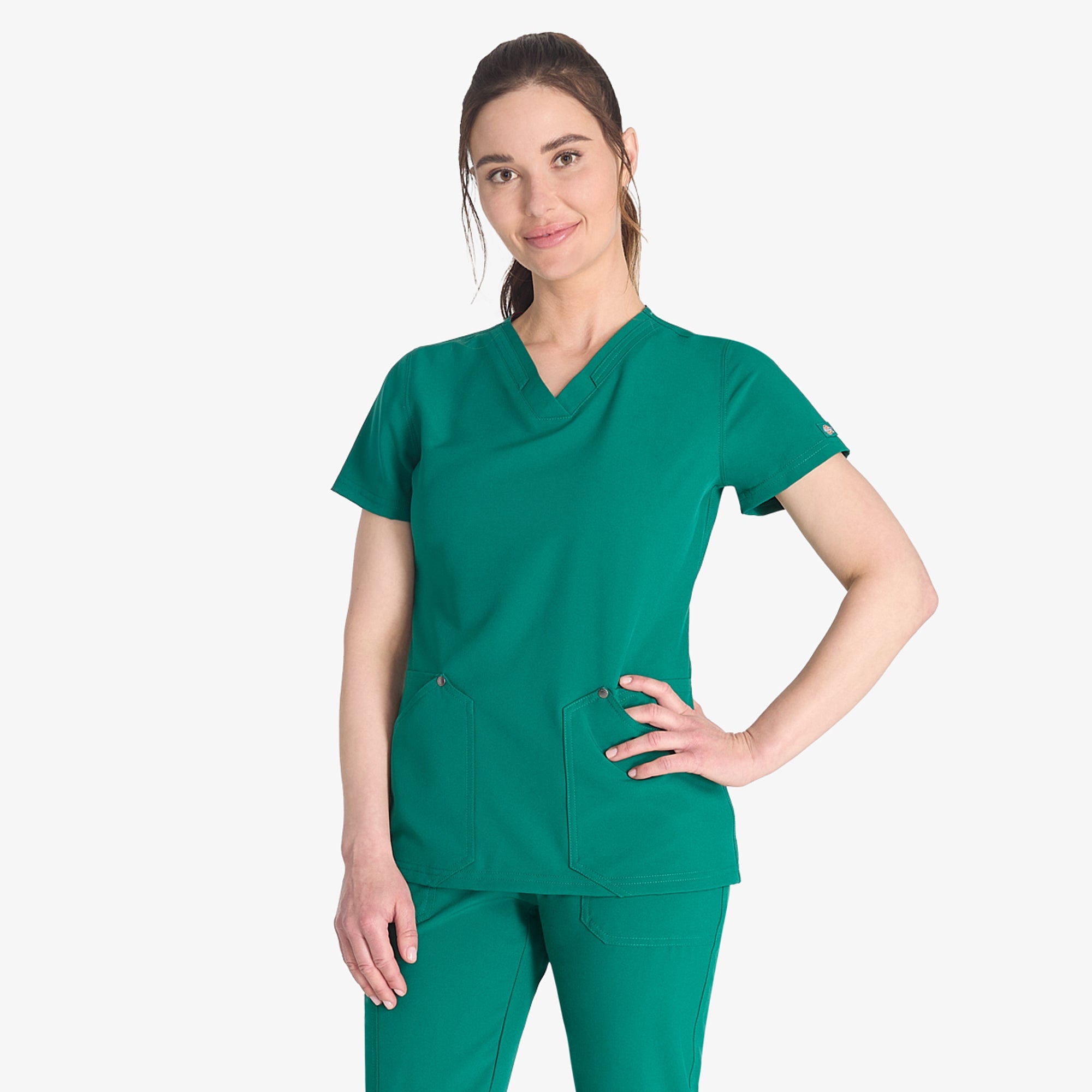 Women's EDS NXT V-Neck Scrub Top | Dickies discount