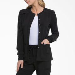 Women's EDS Essentials Snap Front Scrub Jacket | Dickies near me
