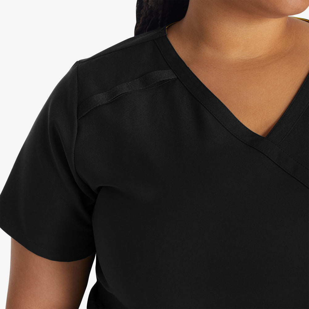 Women's EDS Essentials Mock Wrap Scrub Top | Dickies for sale