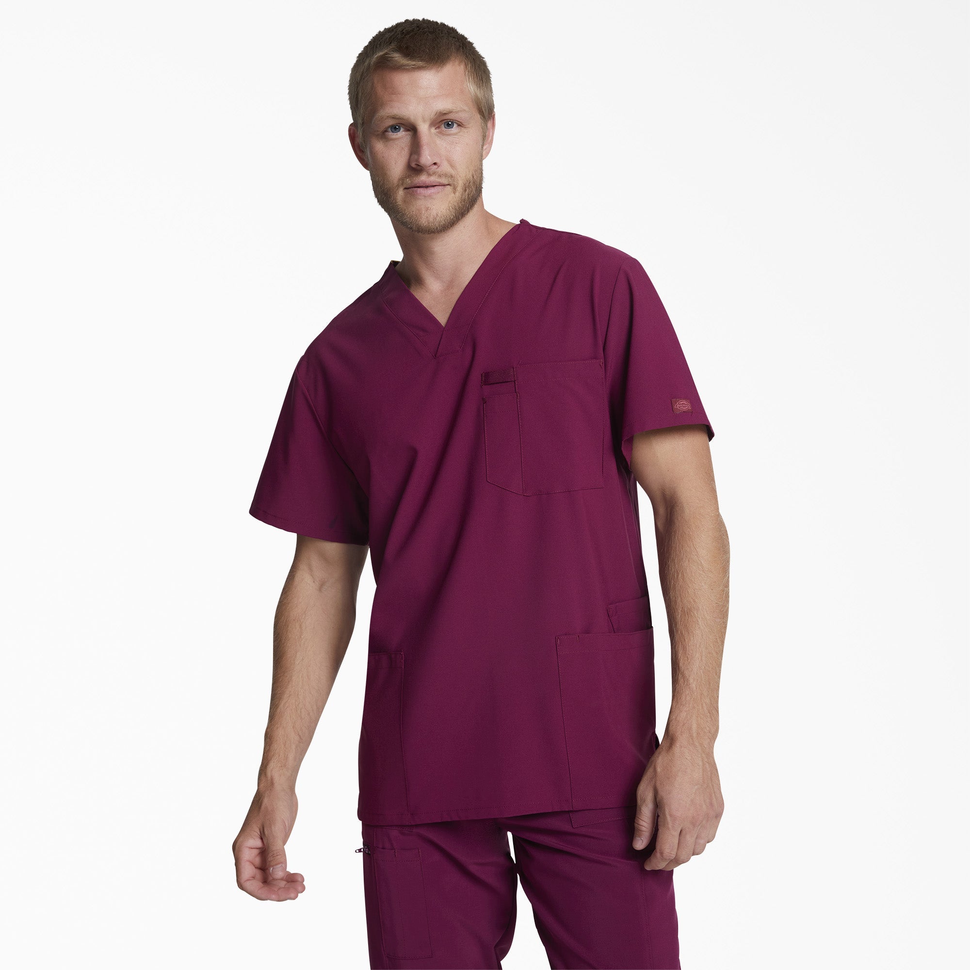 Men's EDS Essentials V-Neck Scrub Top | Dickies discount