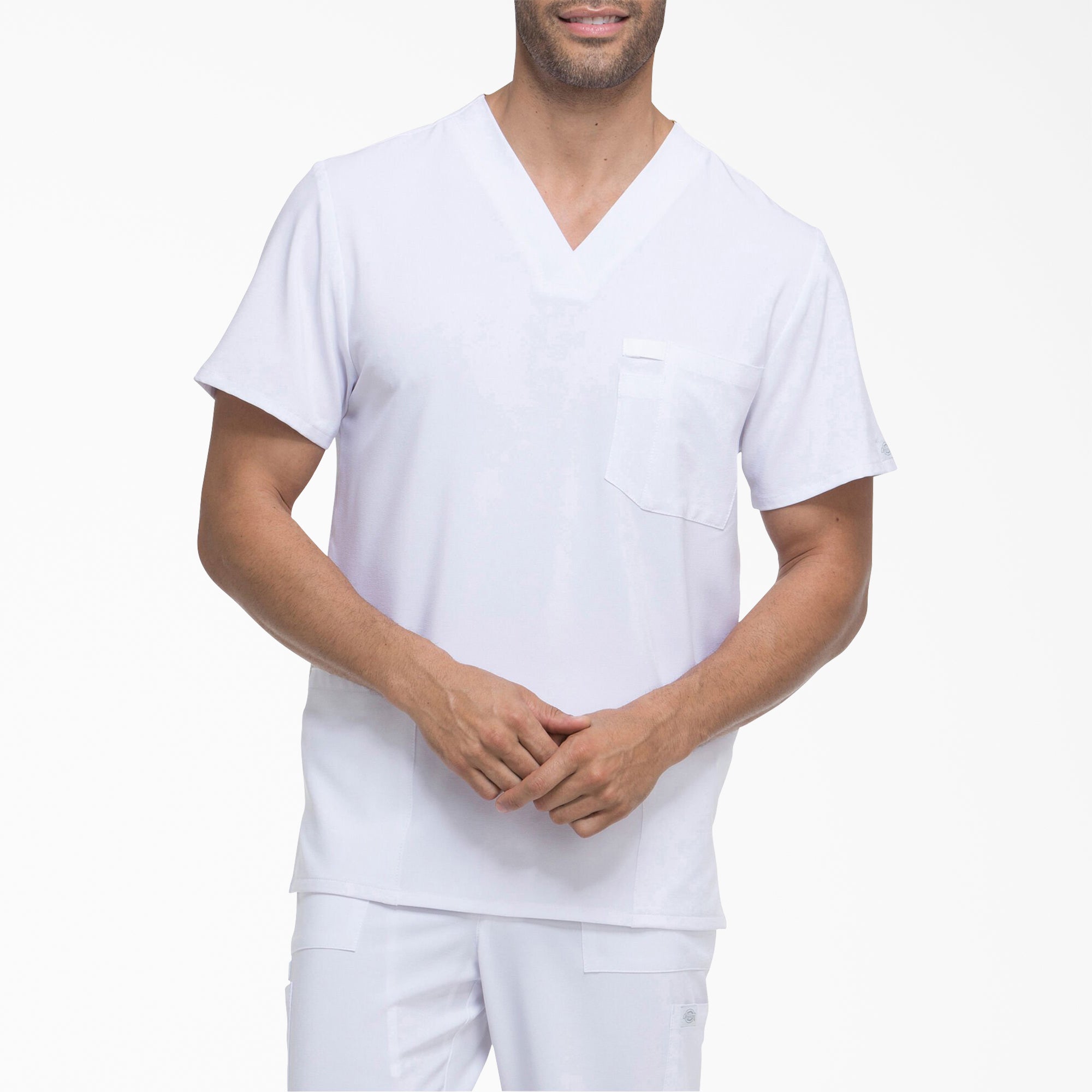 Men's EDS Essentials V-Neck Scrub Top | Dickies discount