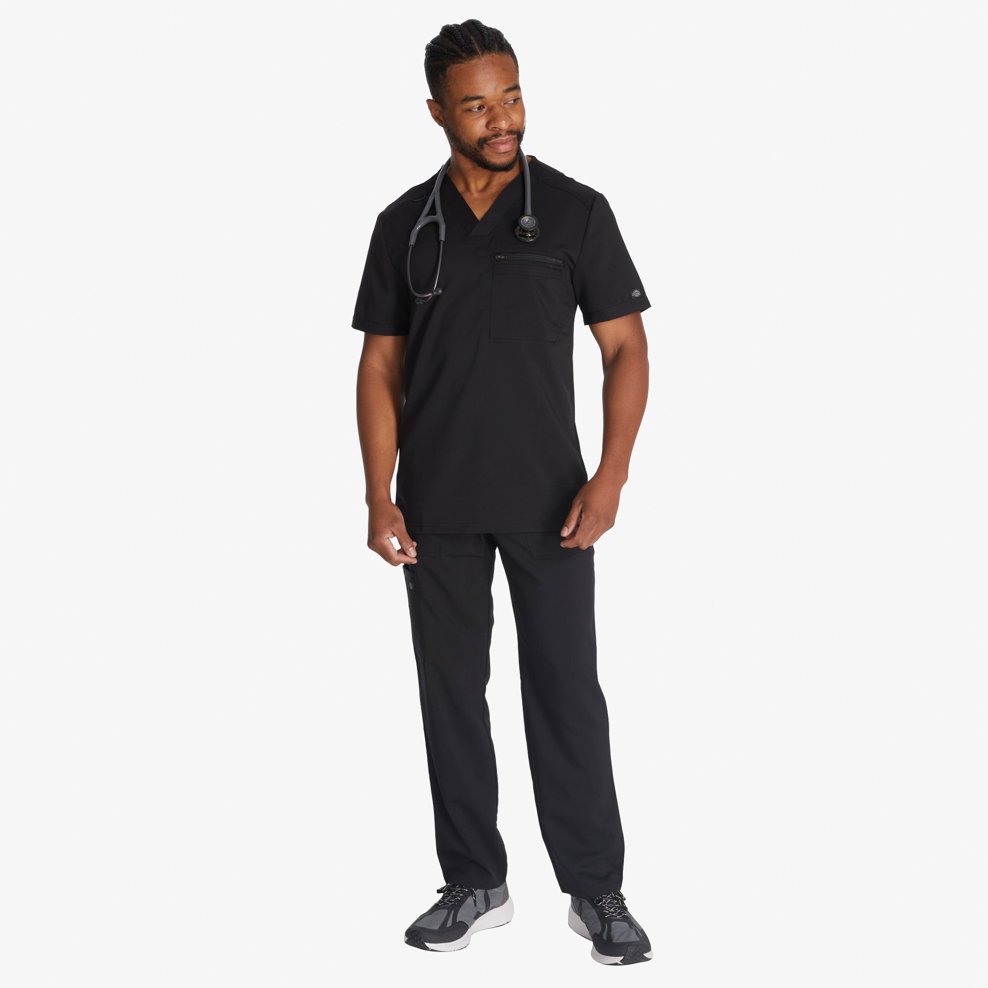 Men's Balance Tuckable V-Neck Scrub Top | Dickies sale