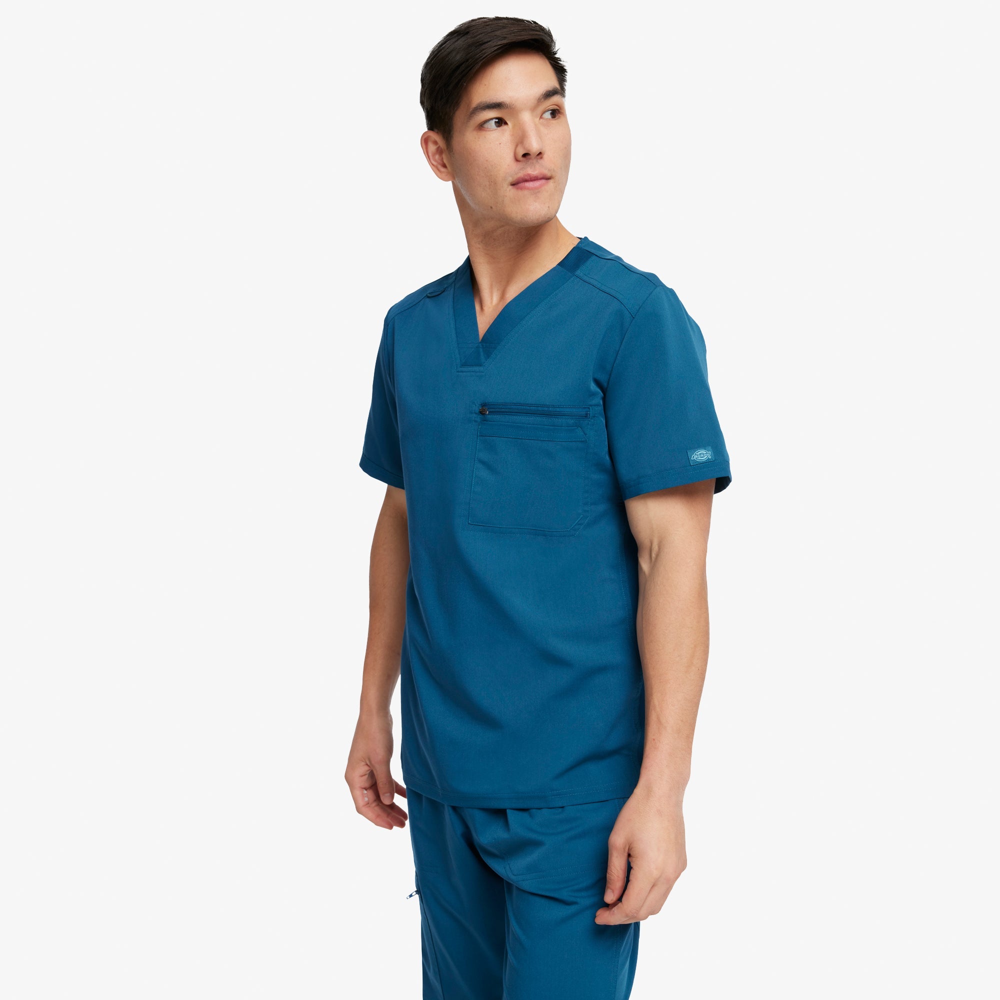 Men's Balance Tuckable V-Neck Scrub Top | Dickies sale