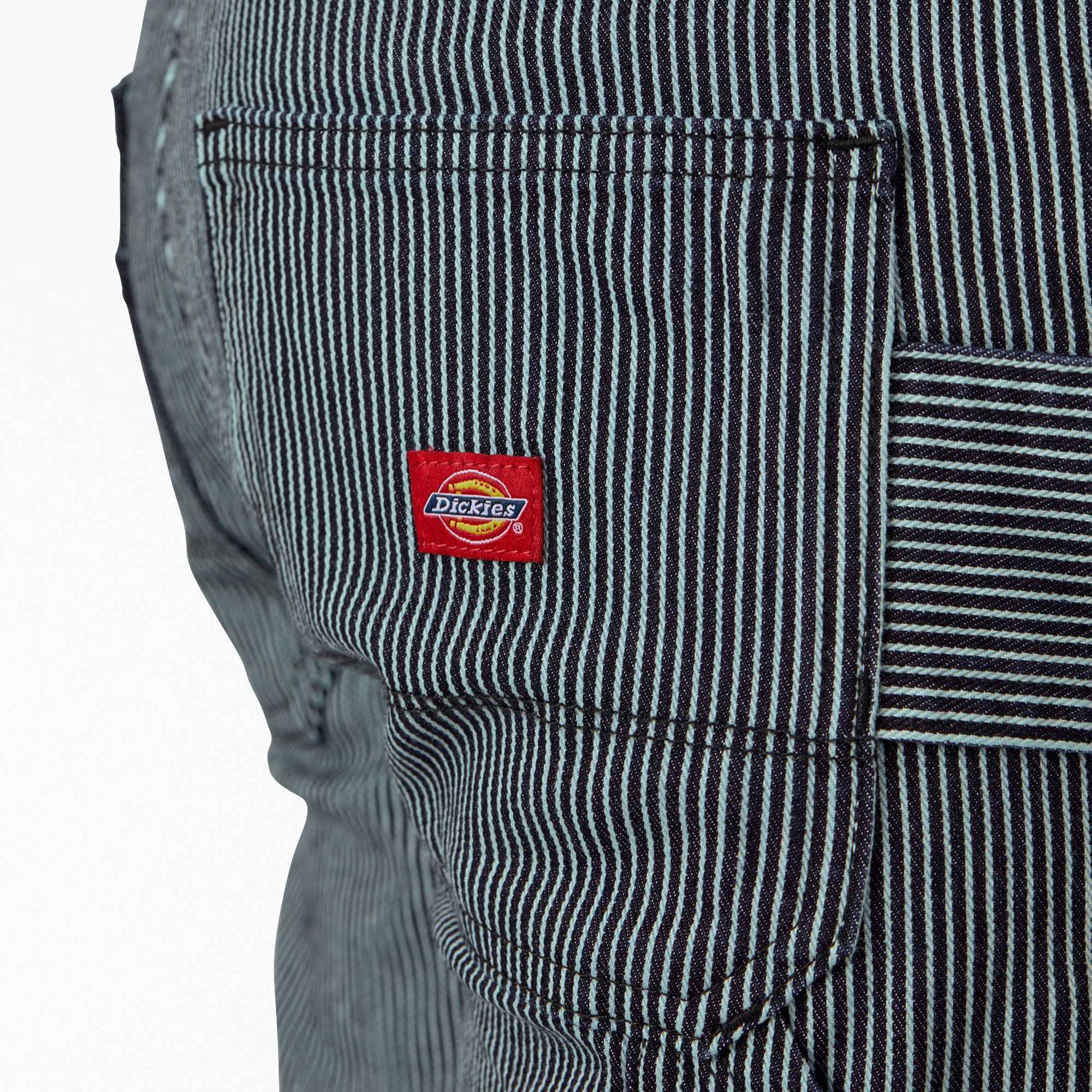 Women's FLEX Relaxed Fit Hickory Stripe Carpenter Pants | Dickies online