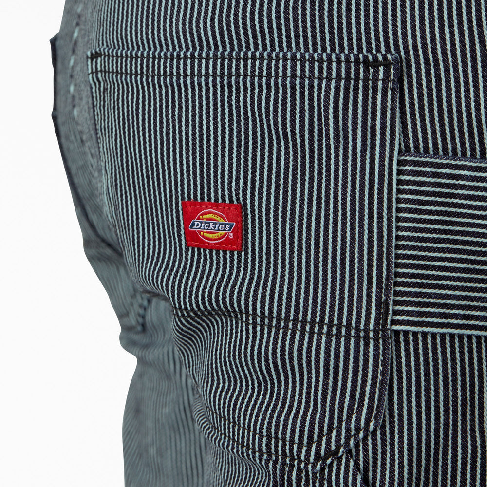 Women's FLEX Relaxed Fit Hickory Stripe Carpenter Pants | Dickies online