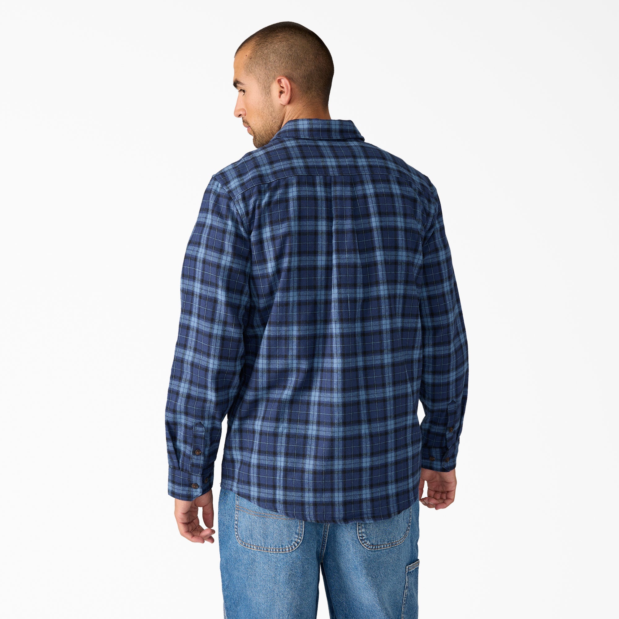 Long Sleeve Flannel Work Shirt | Dickies for sale