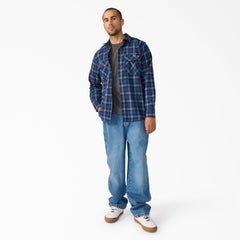 Long Sleeve Flannel Work Shirt | Dickies for sale