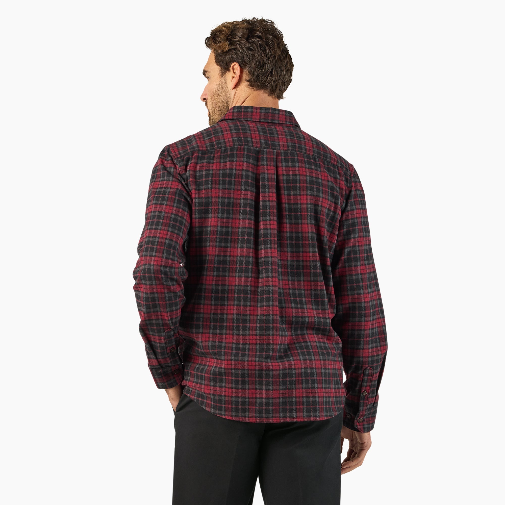 Long Sleeve Flannel Work Shirt | Dickies outlet