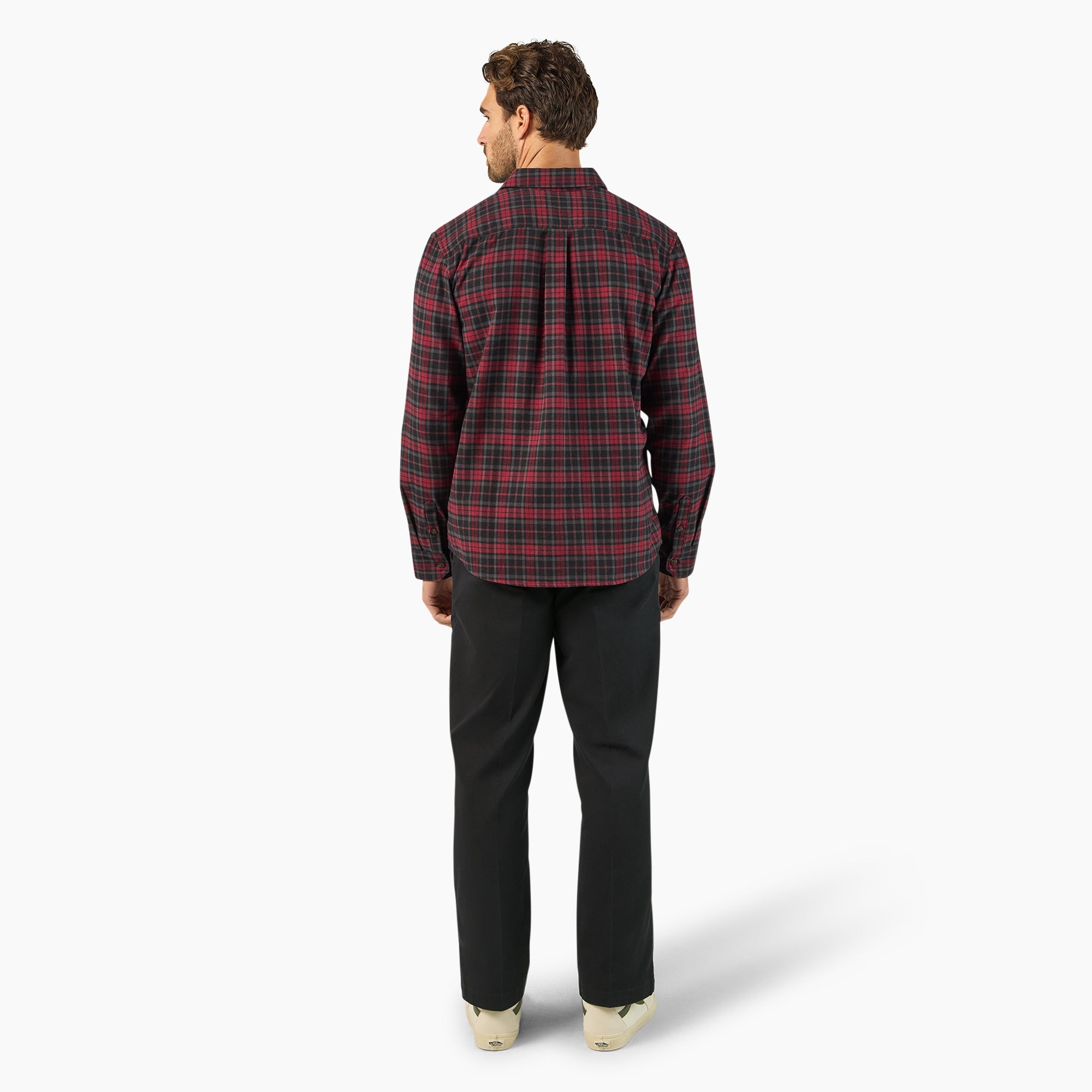 Long Sleeve Flannel Work Shirt | Dickies outlet