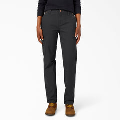 Women's FLEX Relaxed Straight Fit Duck Carpenter Pants | Dickies online shop