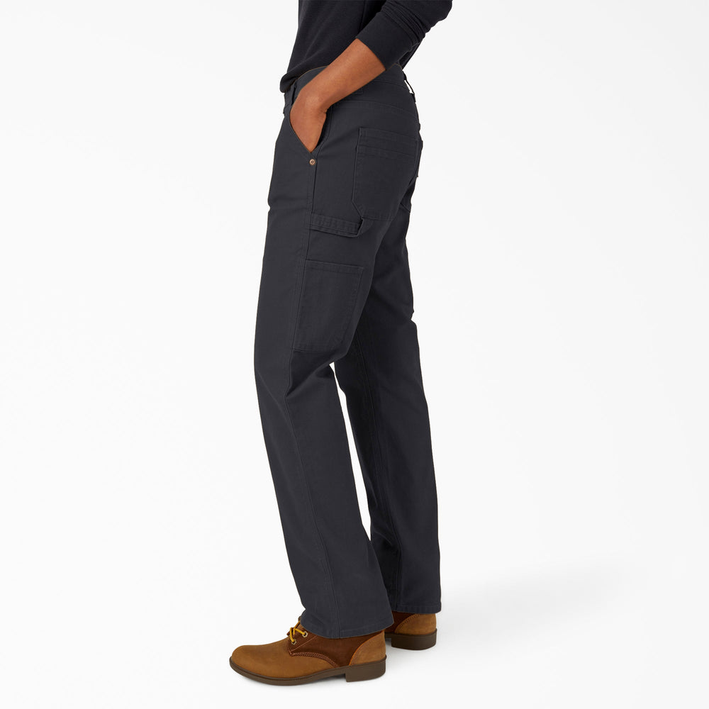 Women's FLEX Relaxed Straight Fit Duck Carpenter Pants | Dickies online shop