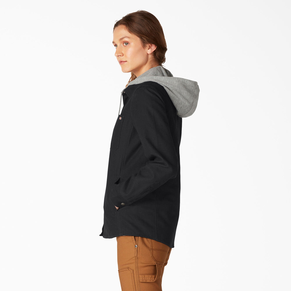 Women's Duck Hooded Shirt Jacket | Dickies for sale