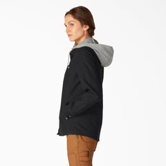 Women's Duck Hooded Shirt Jacket | Dickies for sale